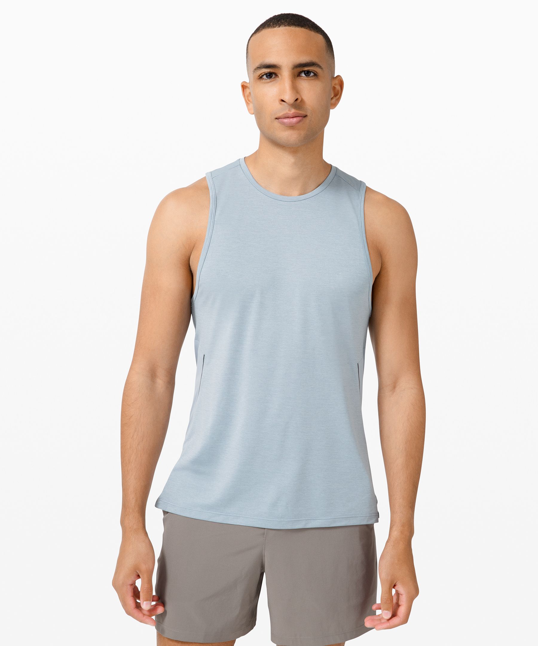Lululemon Fast And Free Tank In Blue