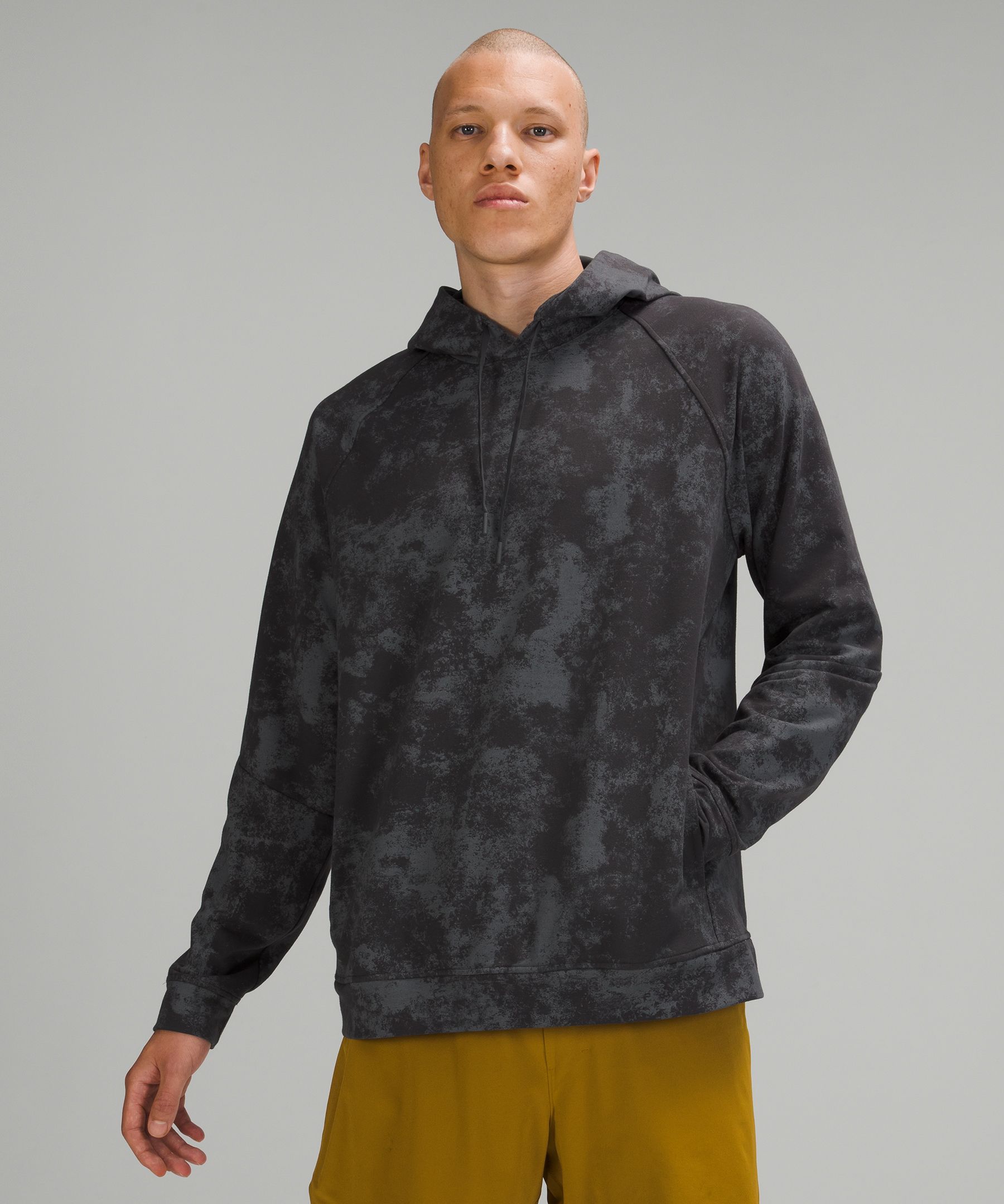 Lululemon City Sweat Pullover Hoodie French Terry In Grey