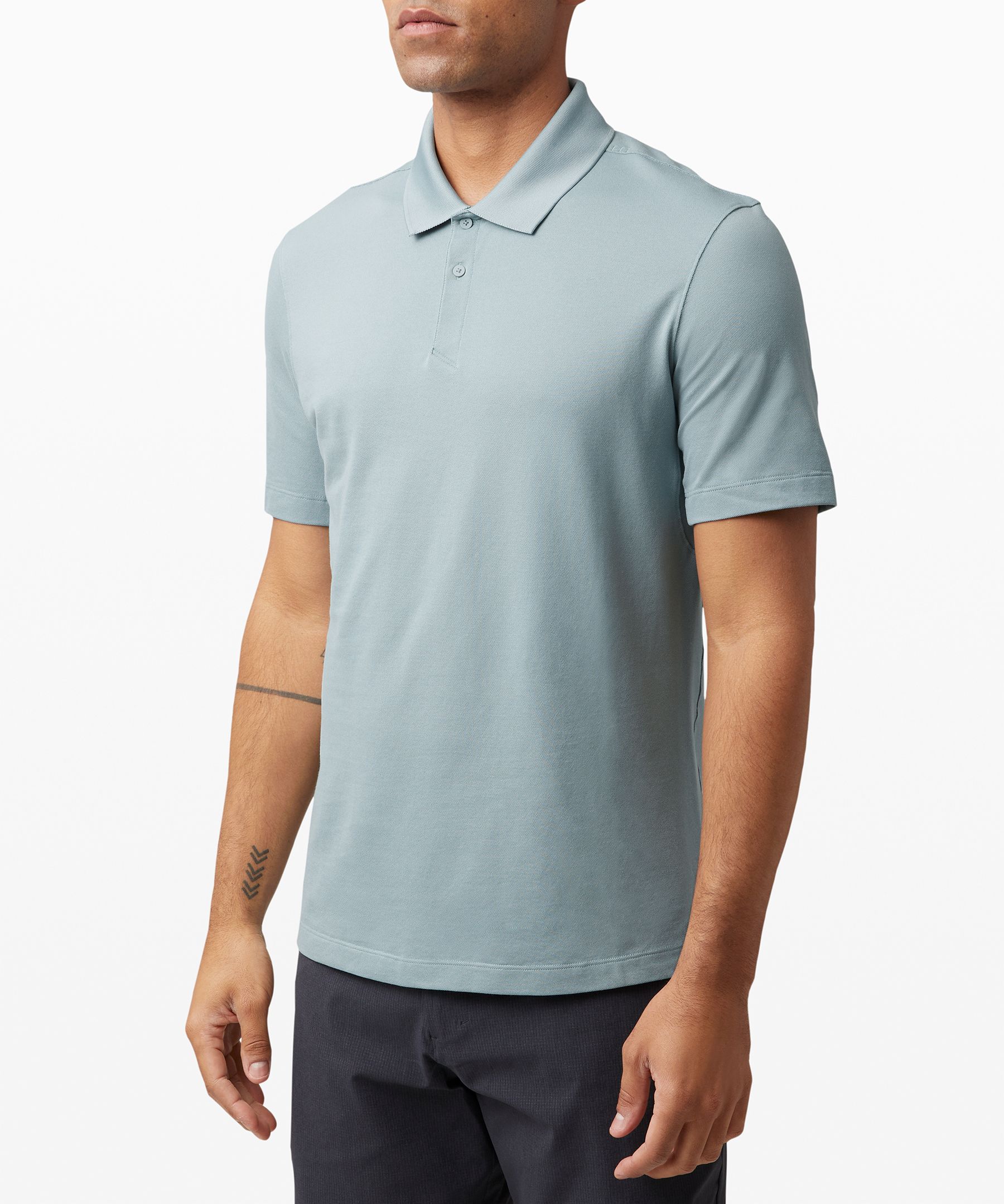 tech pique polo lululemon