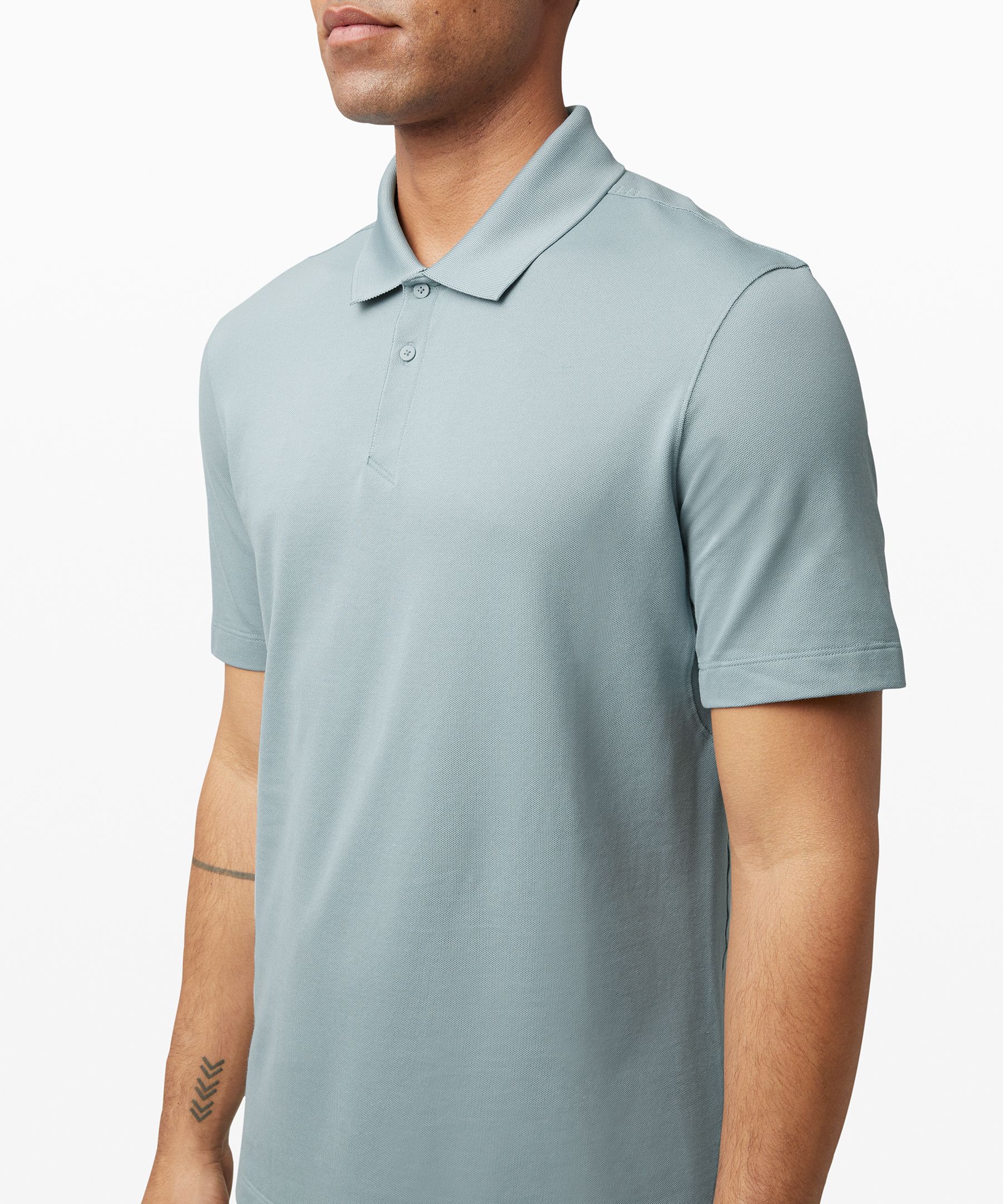 tech pique polo lululemon