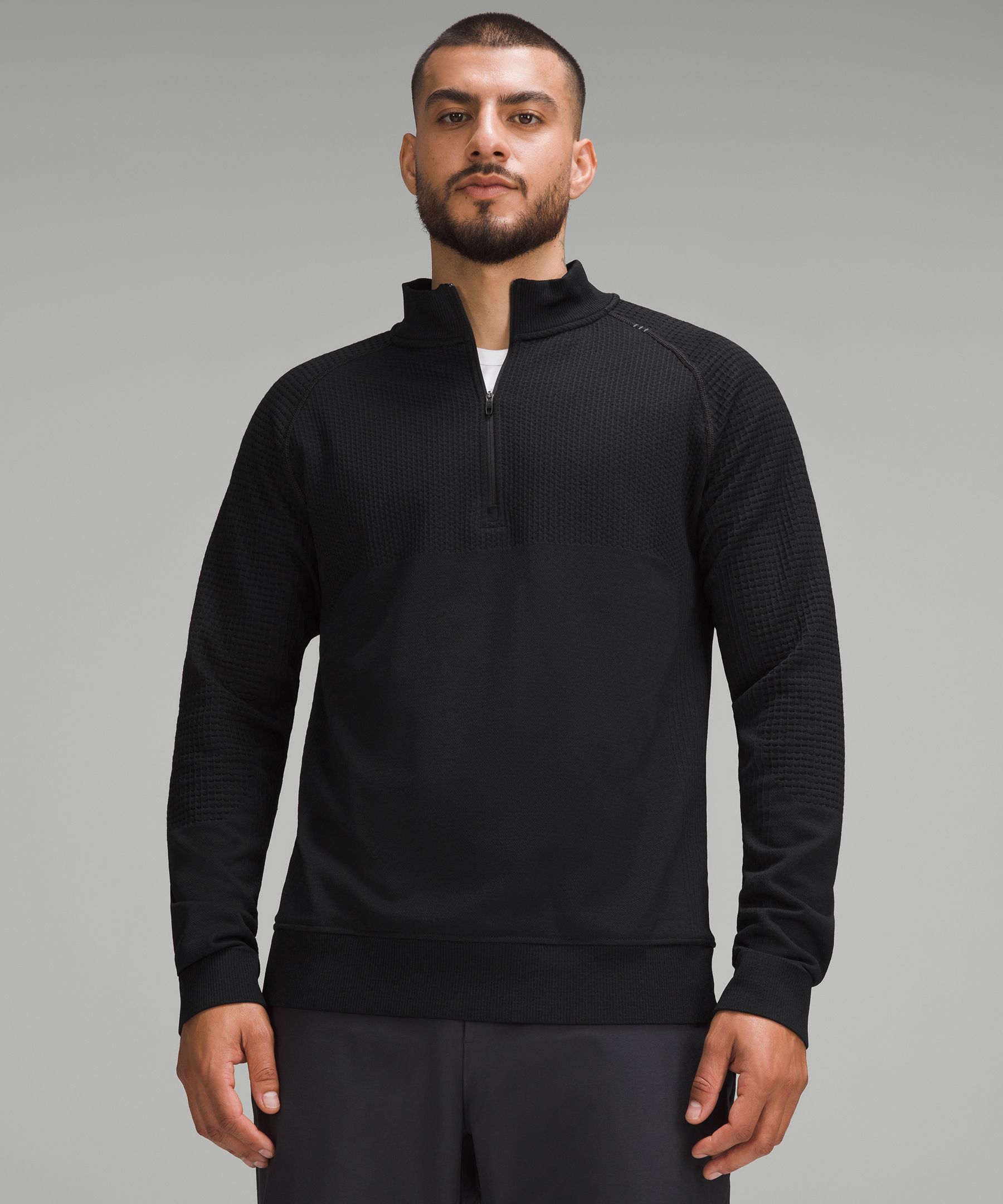 Lululemon athletica Team Canada Engineered Warmth Half Zip*COC Logo, Men's  Hoodies & Sweatshirts