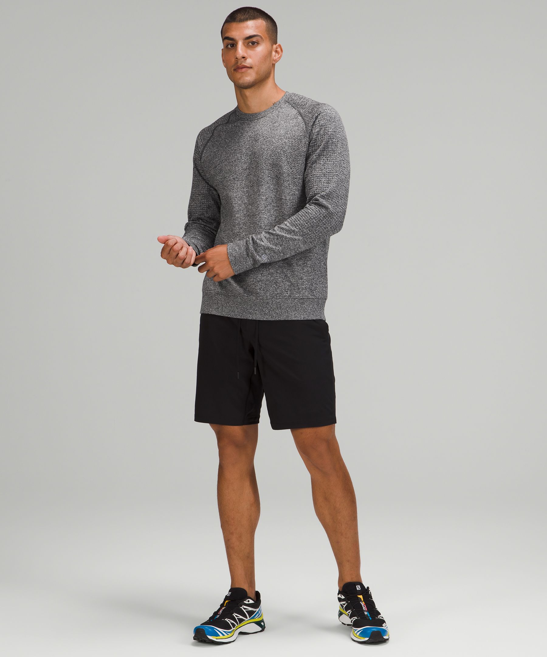 Lululemon Swiftly Tech Long Sleeve Crew - Dark Adobe / Dark Adobe - lulu  fanatics