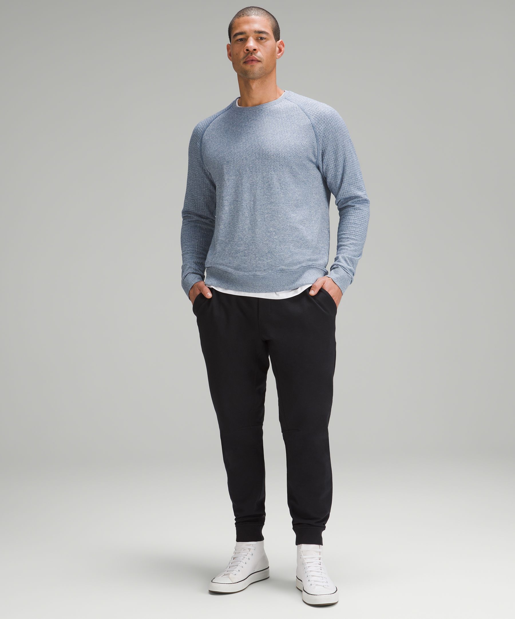 Lululemon Multi-Texture Crew Neck Sweater Sweatshirt