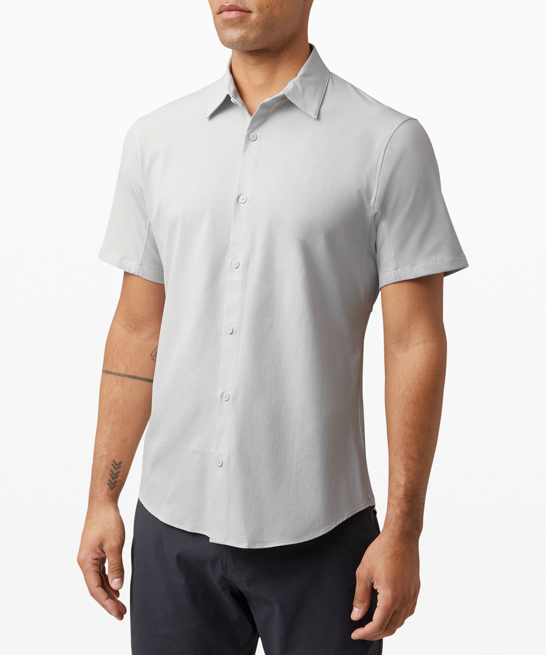 lululemon mens button down