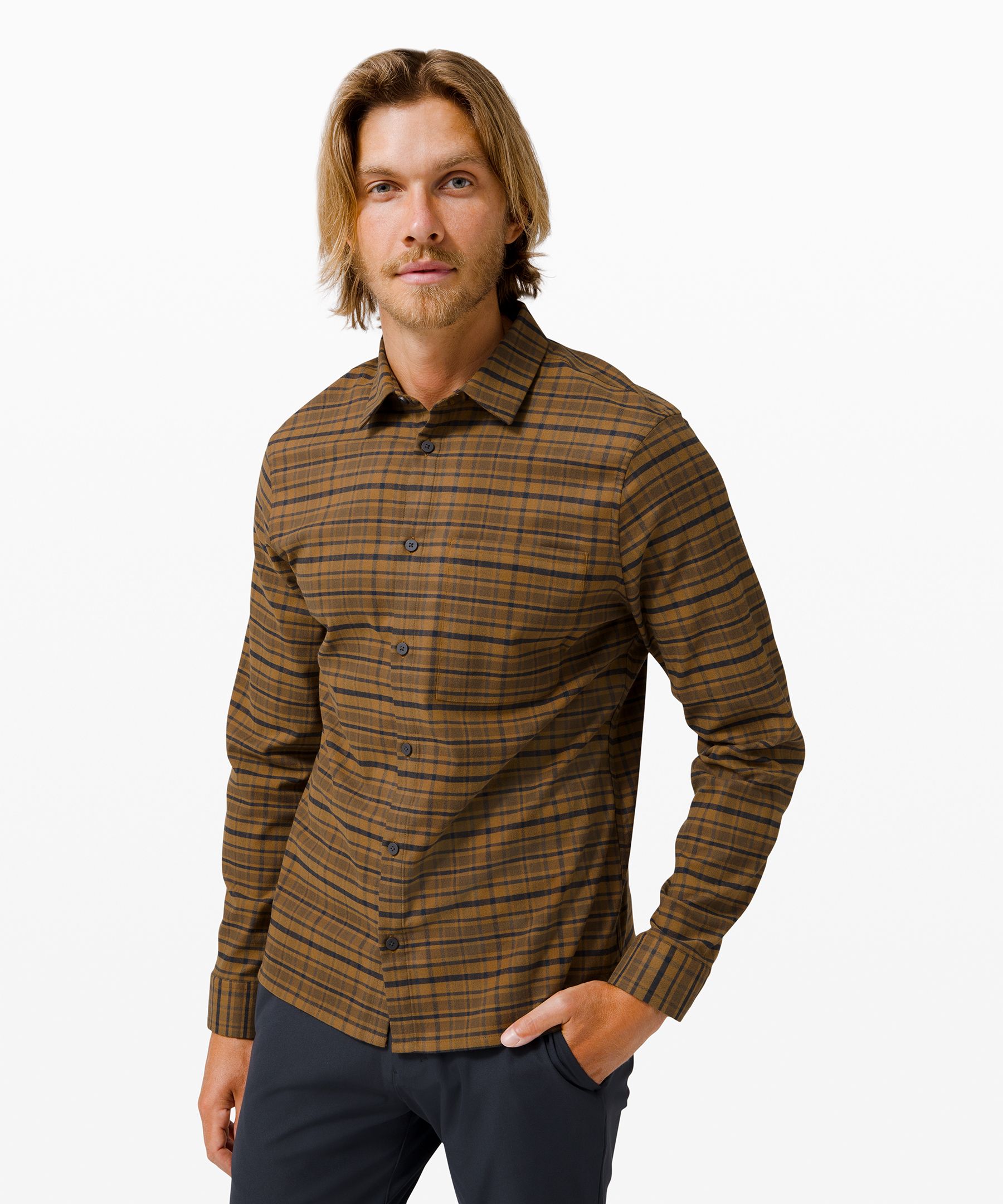 lululemon masons peak flannel