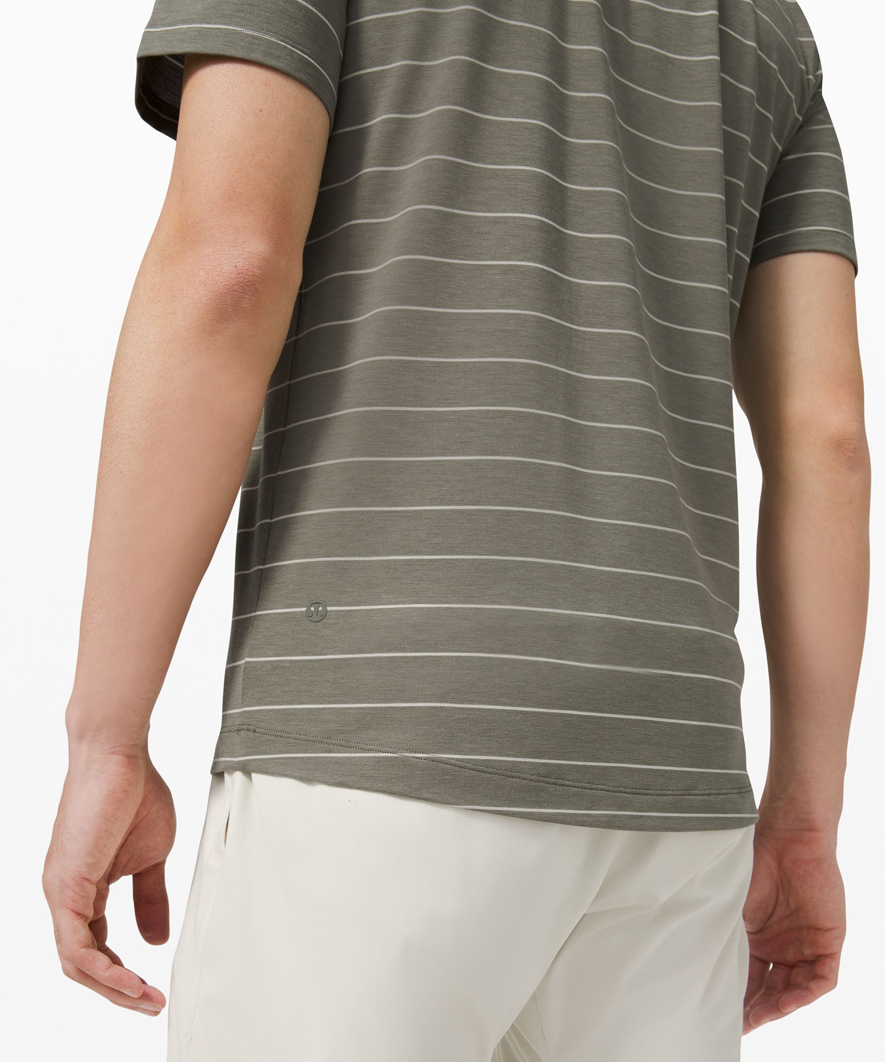 Lululemon Evolution Short Sleeve Polo Shirt - Smoked Spruce - lulu fanatics