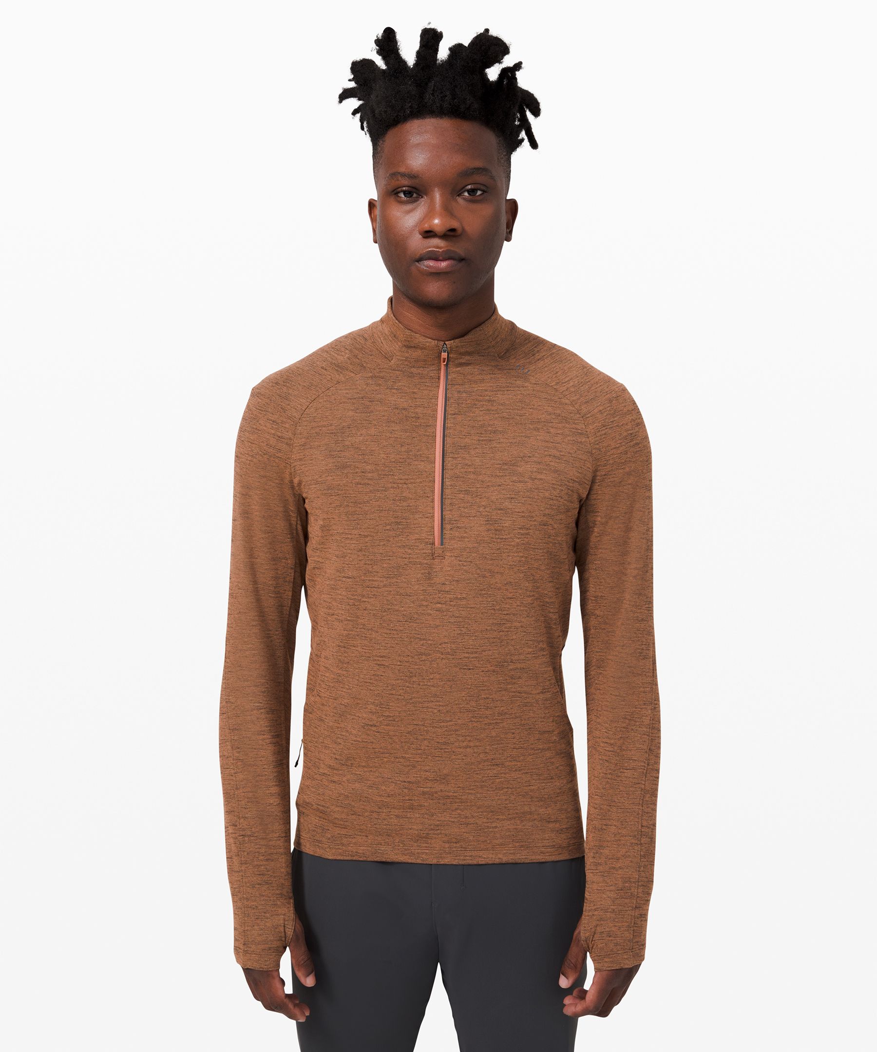 surge warm half zip lululemon