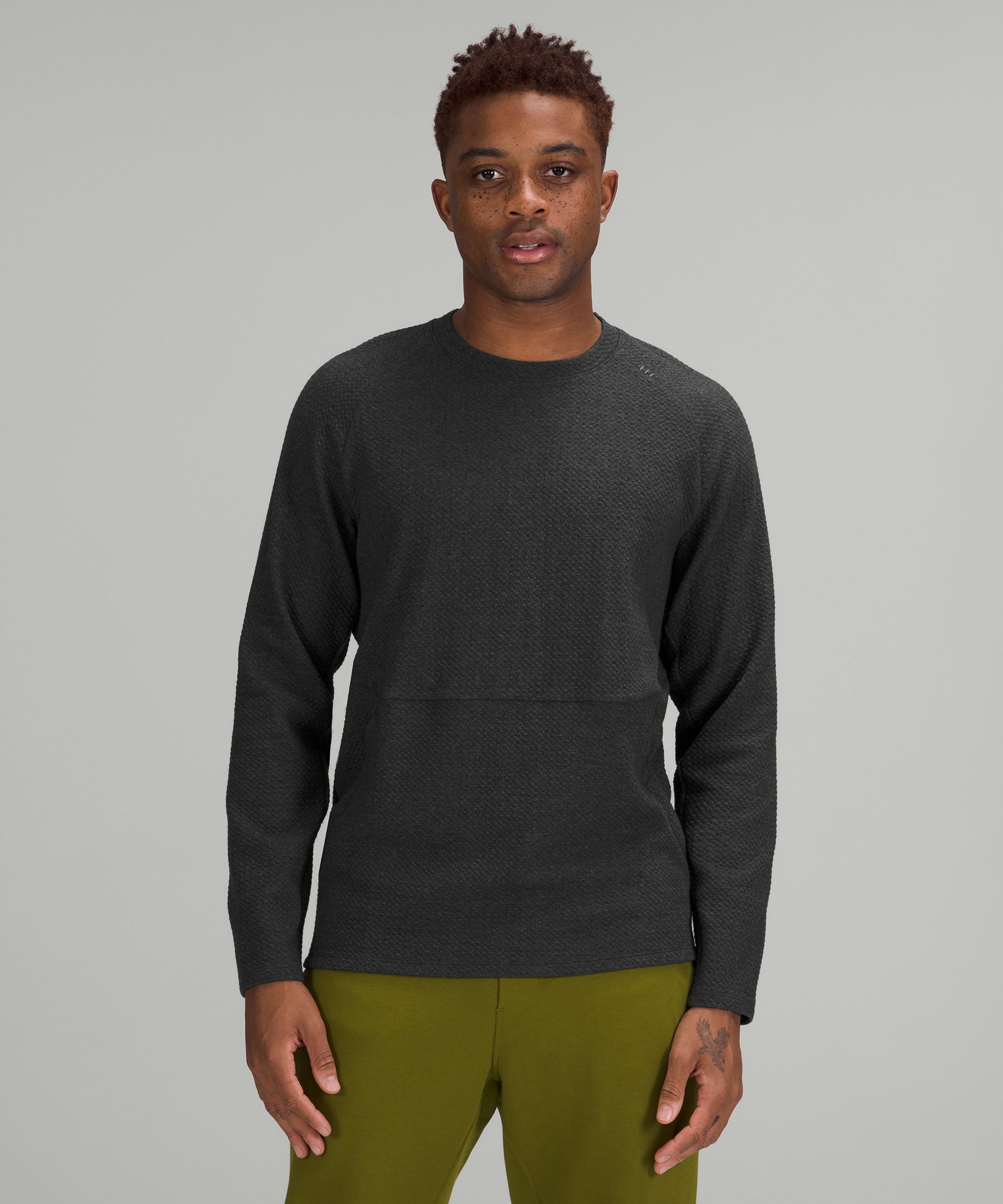 lululemon mens crew neck sweatshirt