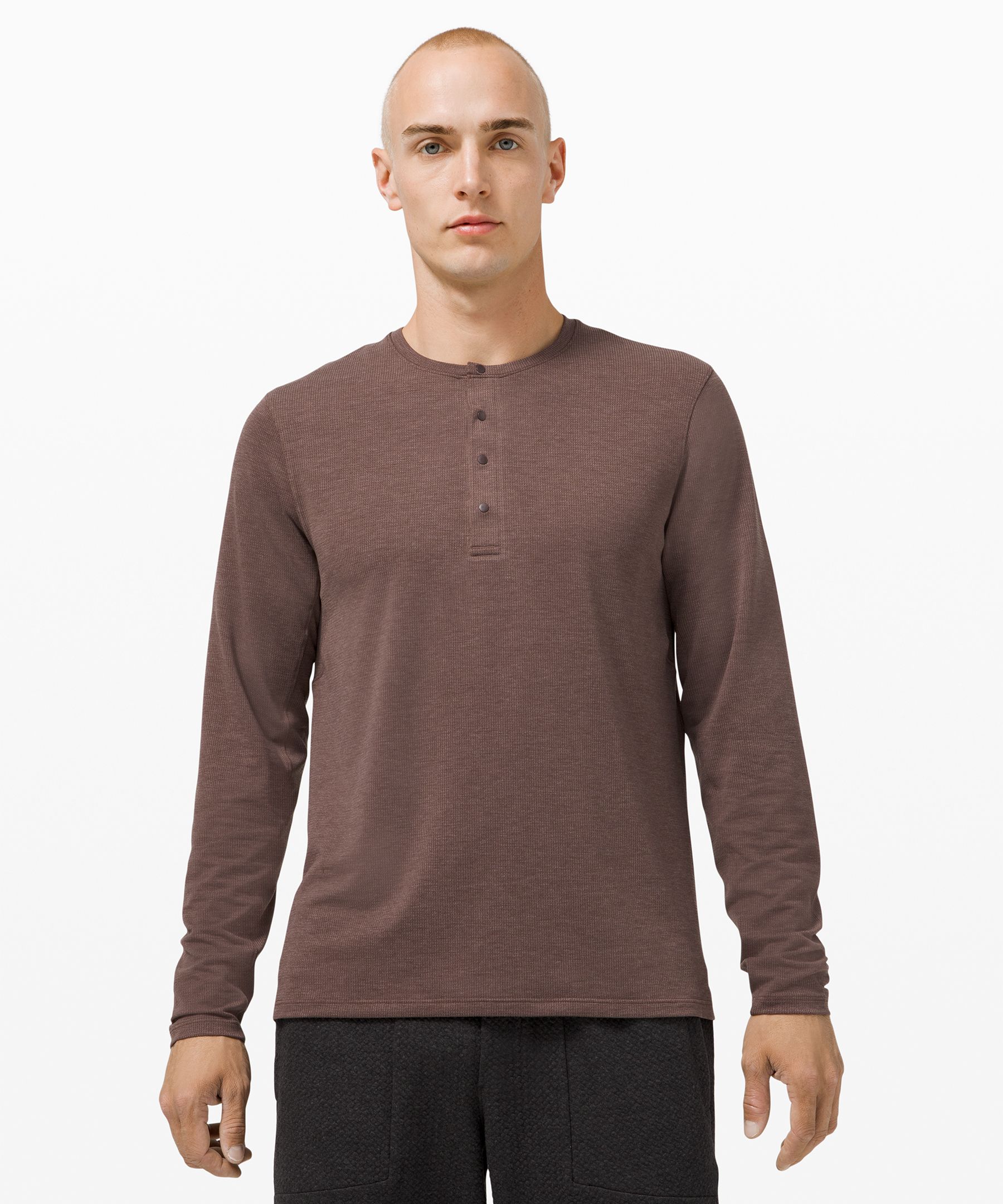 Lululemon men's cheap long sleeve henley