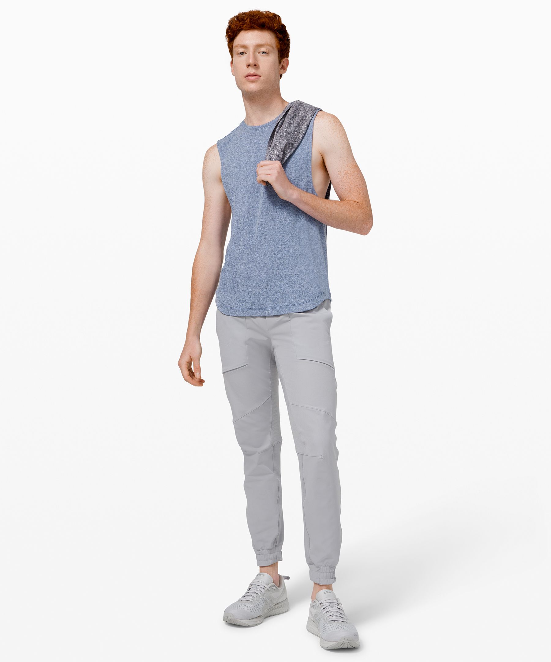 lululemon ノースリーブタンクトップ XL ライトグレー Metal Vent Tech ノースリーブシャツ | タンクトップ | Lululemon JP