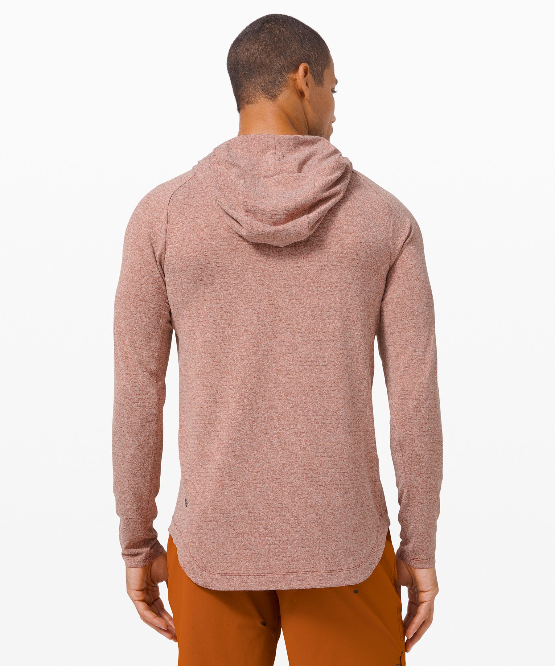 Lululemon Scuba Half-zip Cotton-blend Hoody In Moonlit Magenta