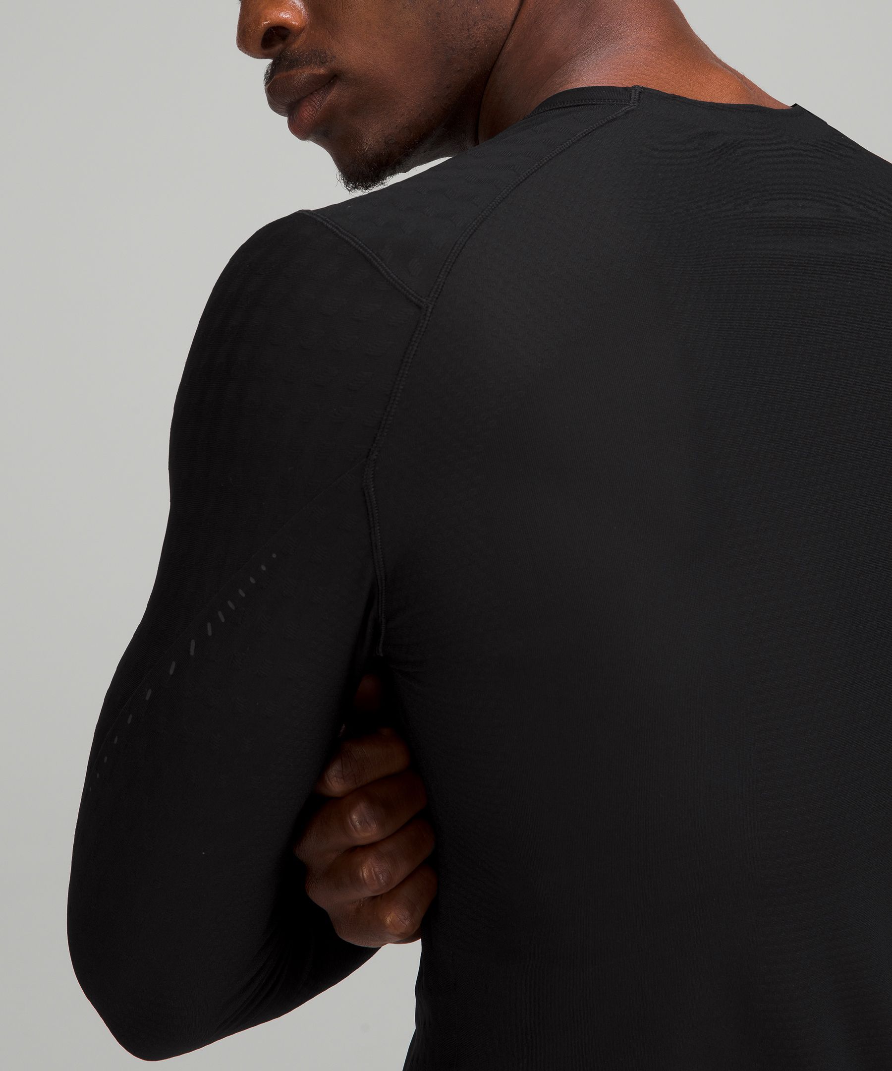 Shop Lululemon Senseknit Running Long-sleeve Shirt