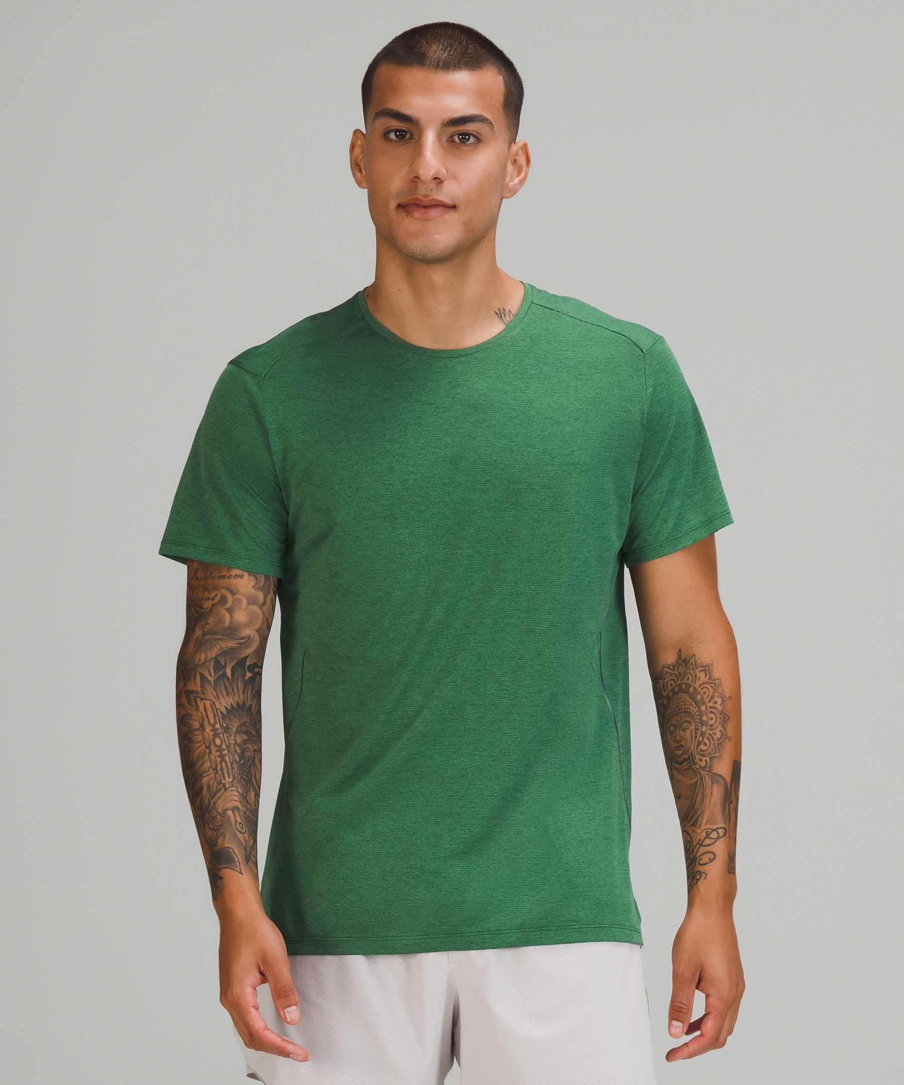 Lululemon Fast And Free Short Sleeve Shirt In Green