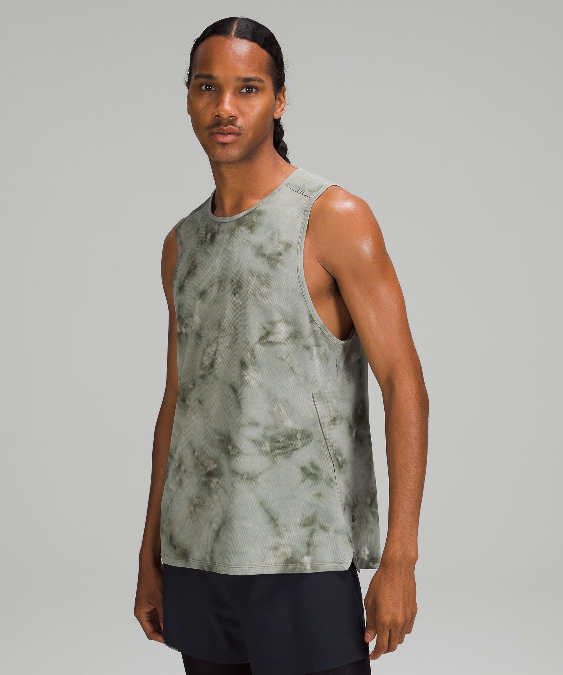 Lululemon Fast And Free Tank Top In Green