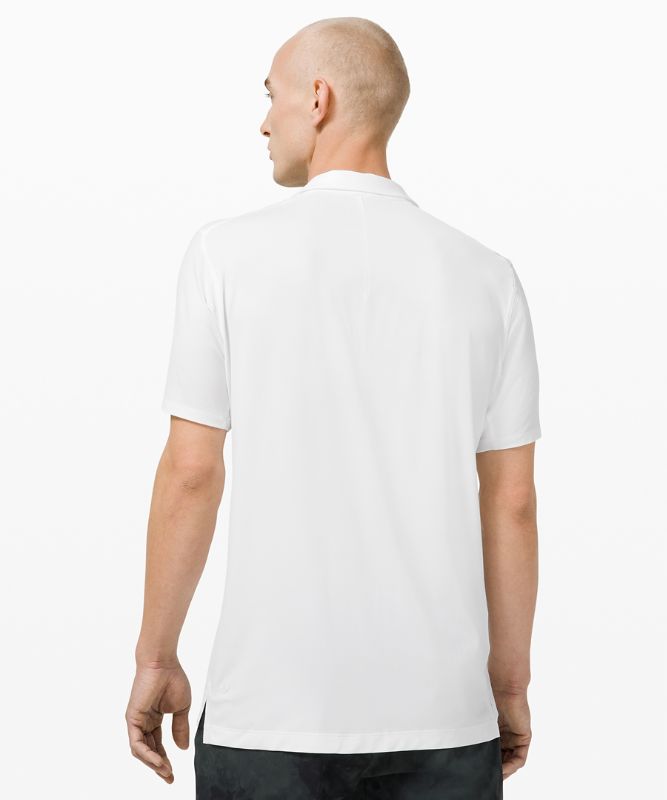 Snap Front Performance Polo Short Sleeve