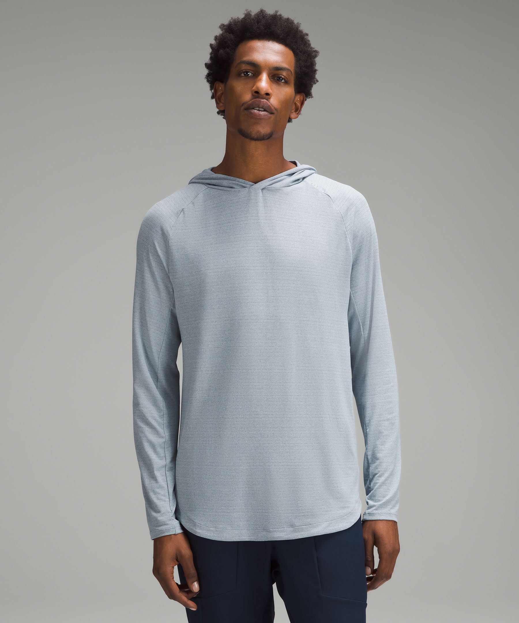 Lululemon Drysense Training Long Sleeve Shirt - Heathered Deep