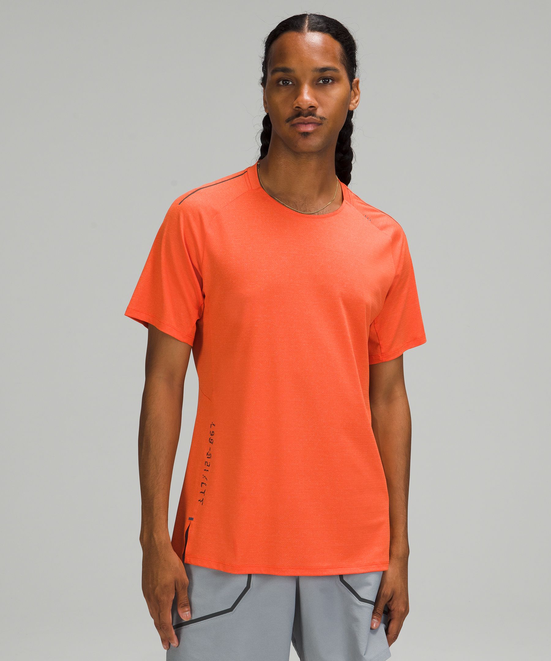 Lululemon Textured Training Short Sleeve Shirt. 1