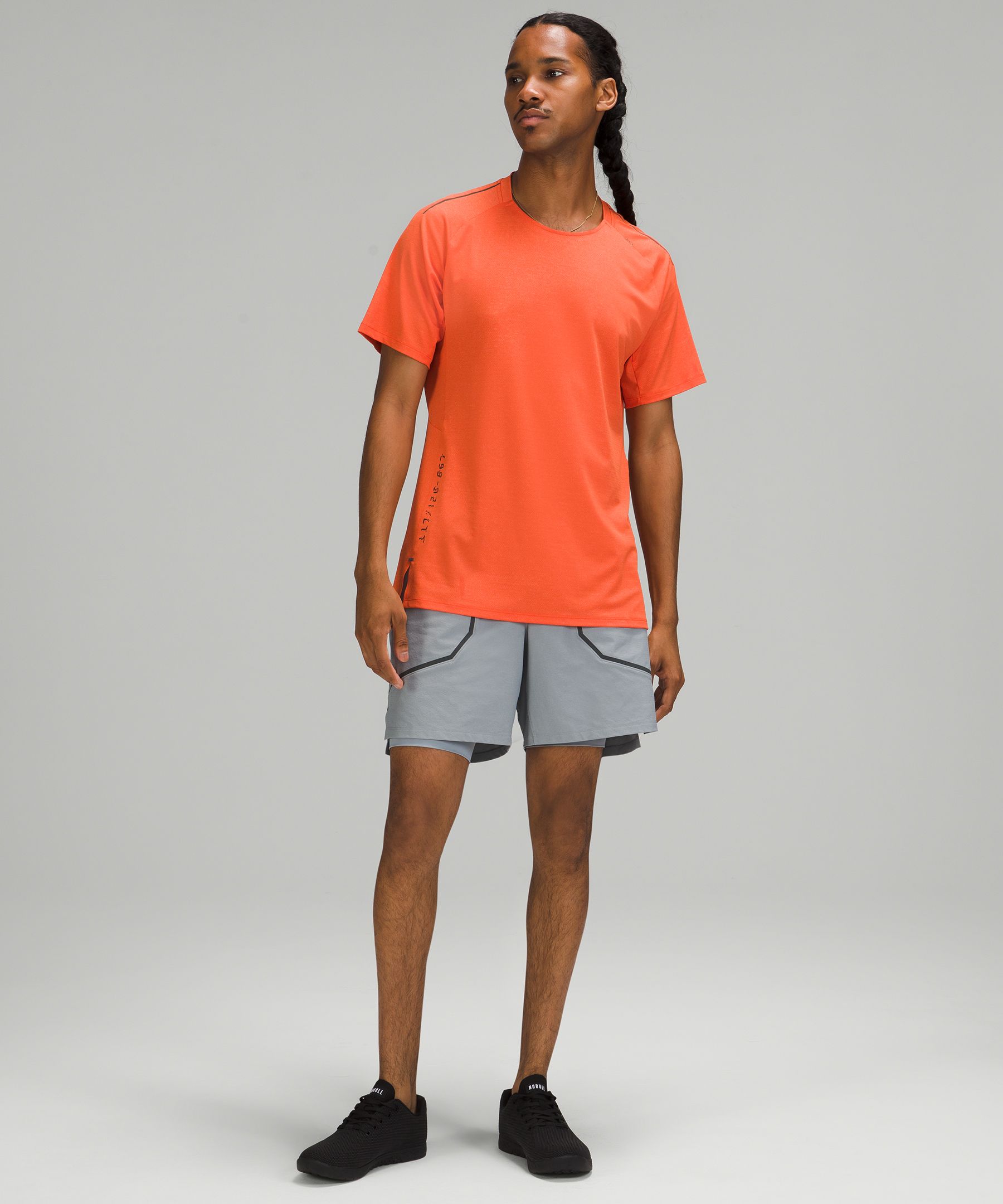 Lululemon Textured Training Short Sleeve Shirt. 2