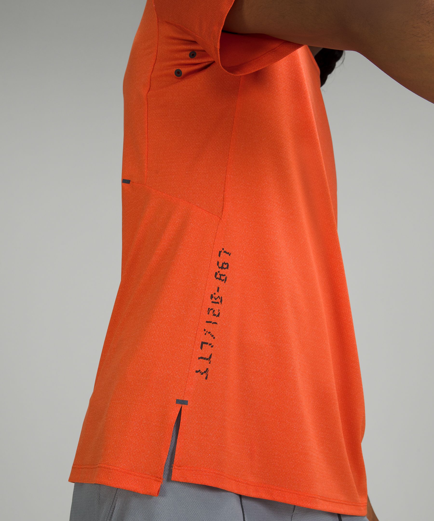 Lululemon Textured Training Short Sleeve Shirt. 4