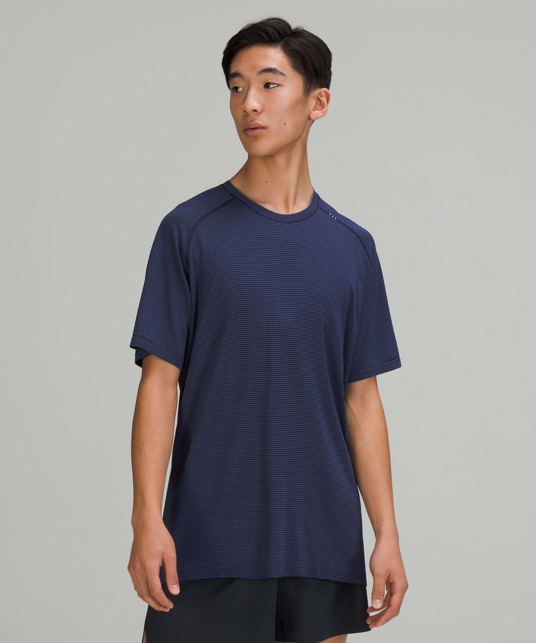 Lululemon Metal Vent Tech Short Sleeve Shirt 2.0 In Blue