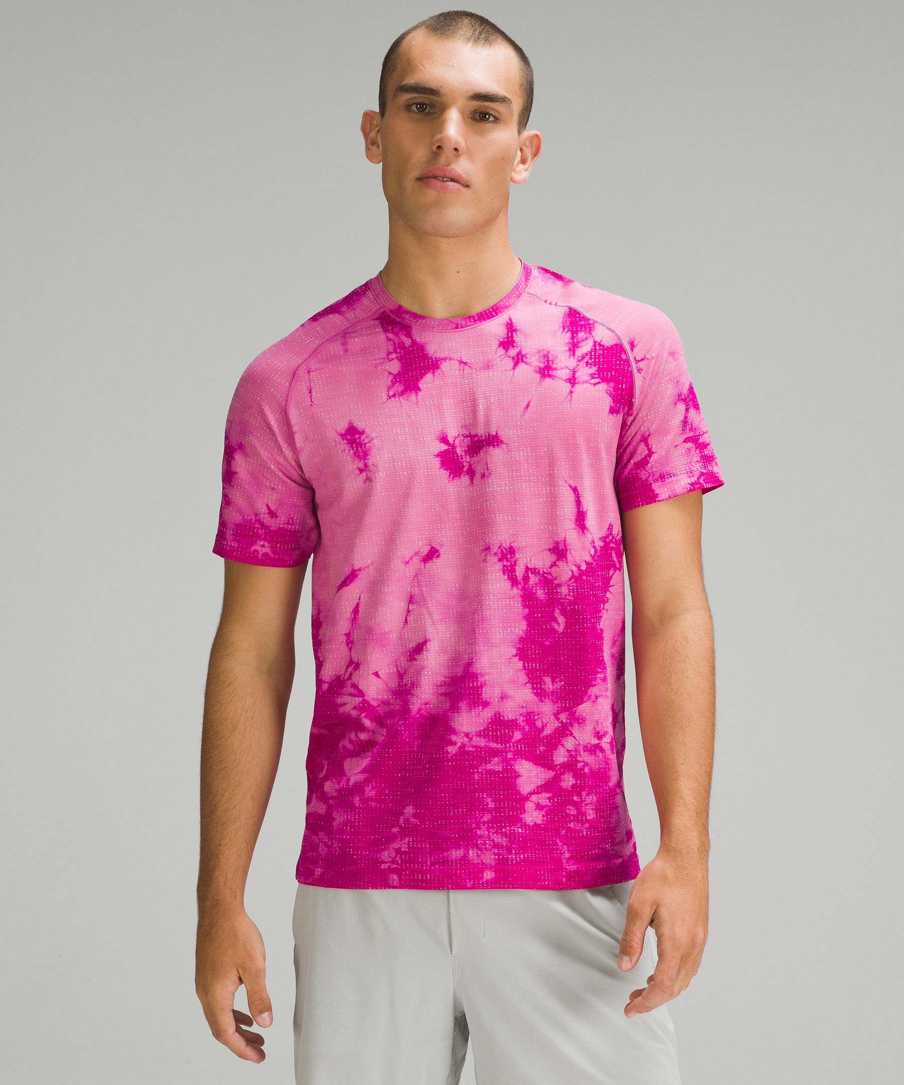 Lululemon Metal Vent Tech Short Sleeve Shirt 2.0 In Pink