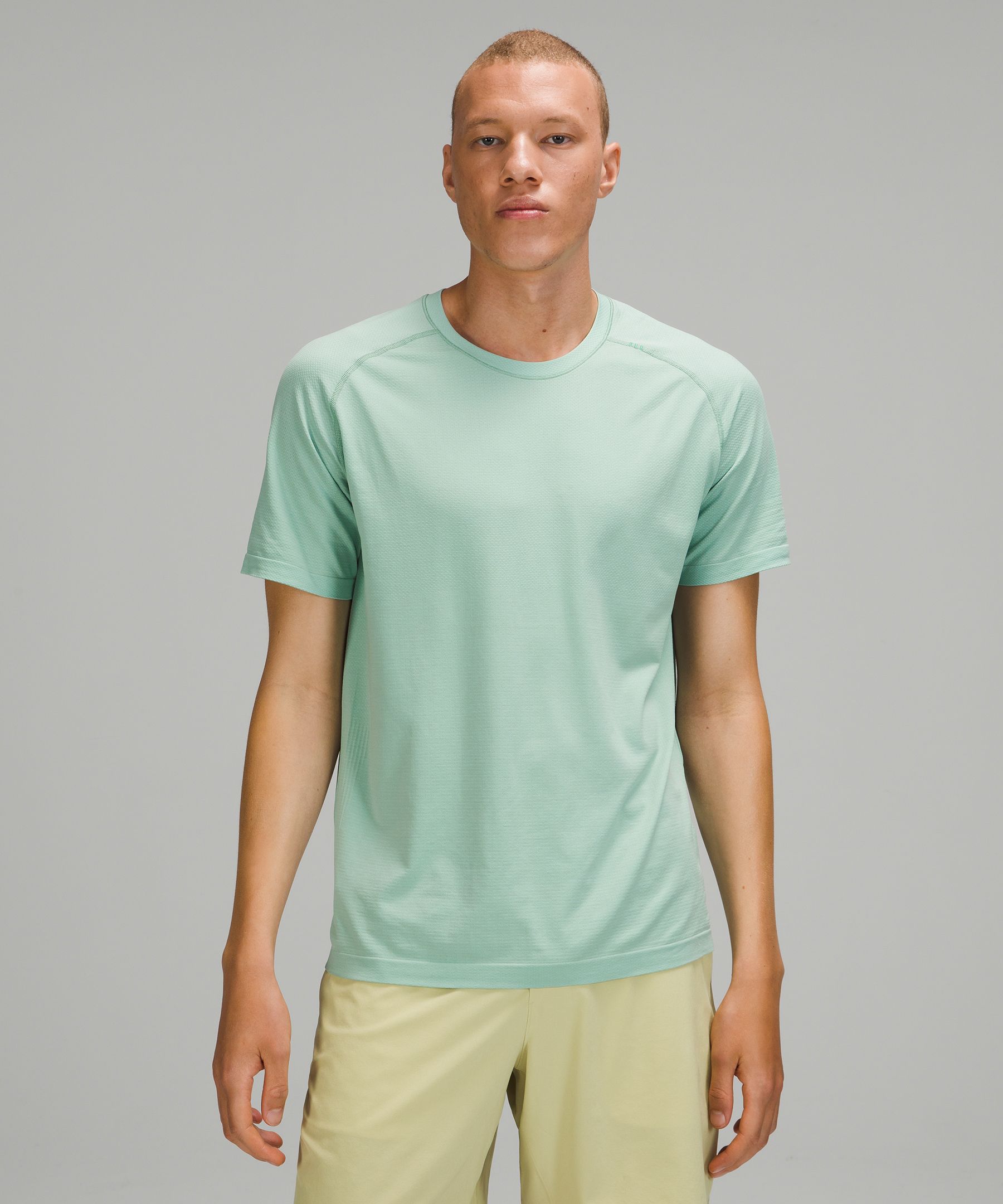 Lululemon Metal Vent Tech Short Sleeve Shirt 2.0 In Wild Mint/arctic Green