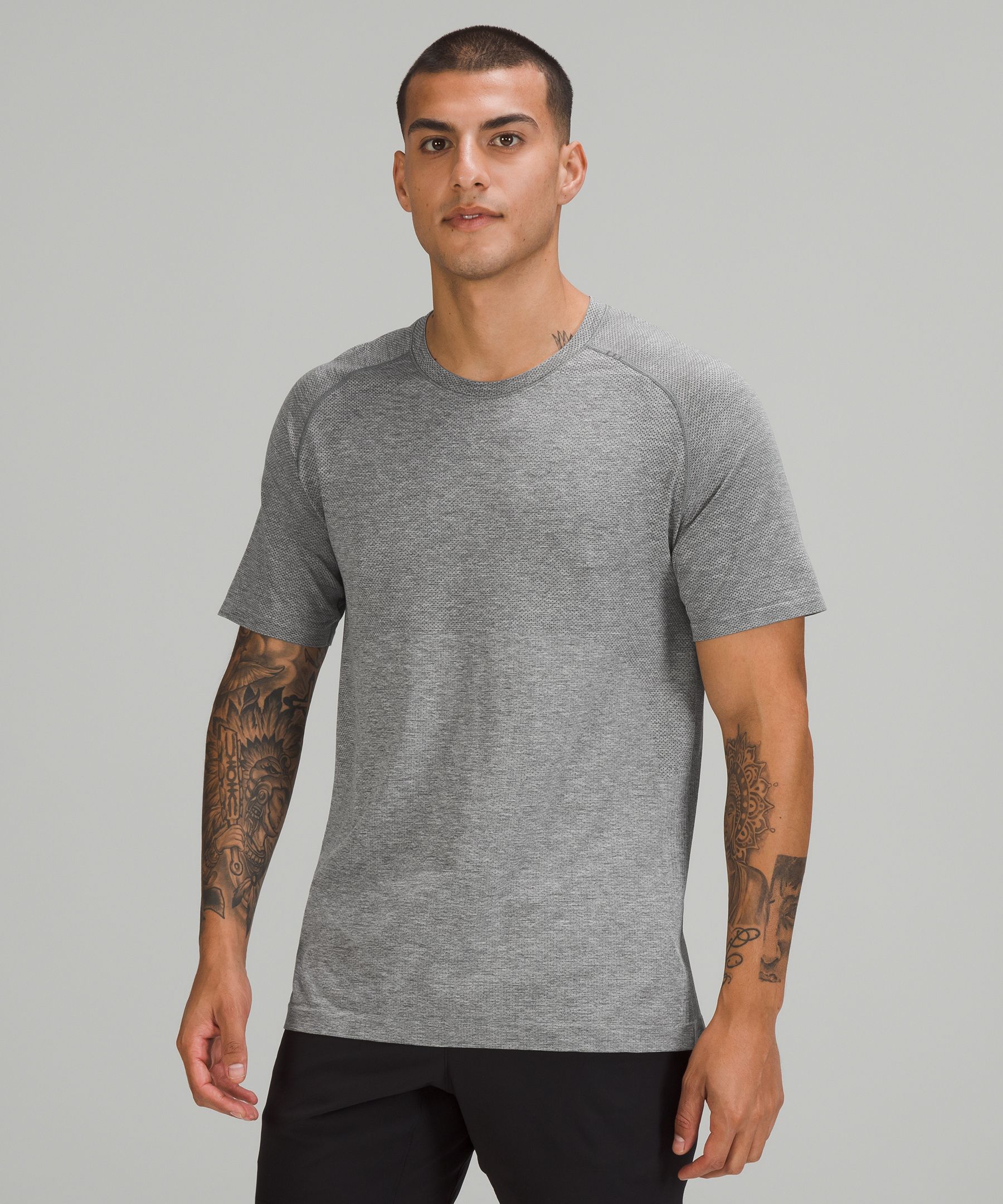 Lululemon Metal Vent Tech Short Sleeve Shirt 2.0 In Grey