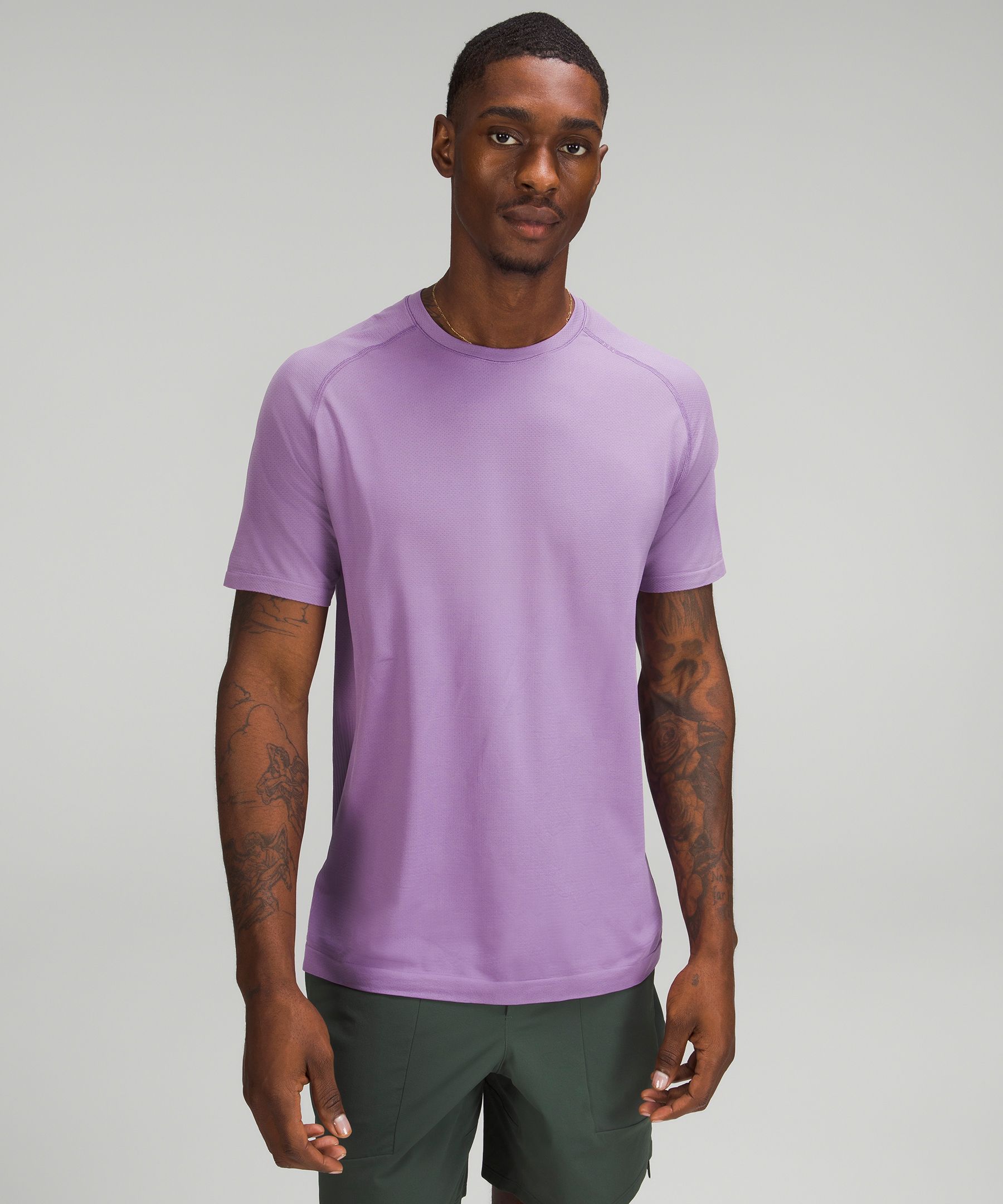 Lululemon Swiftly Tech Short-Sleeve Shirt 2.0 - Purple Ash