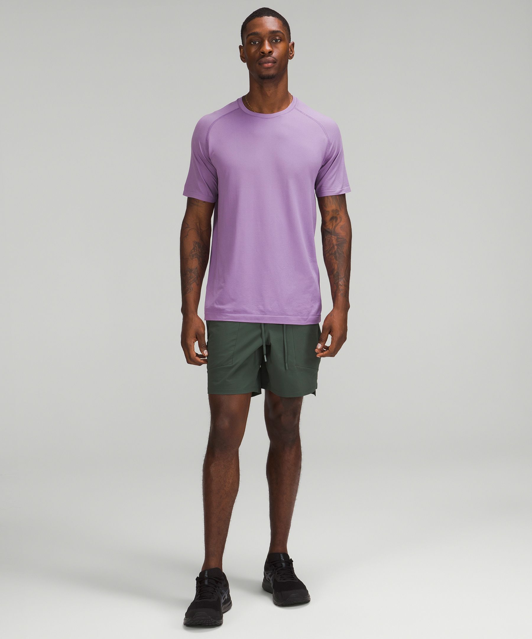 Lululemon Swiftly Tech Short-Sleeve Shirt 2.0 - Purple Ash