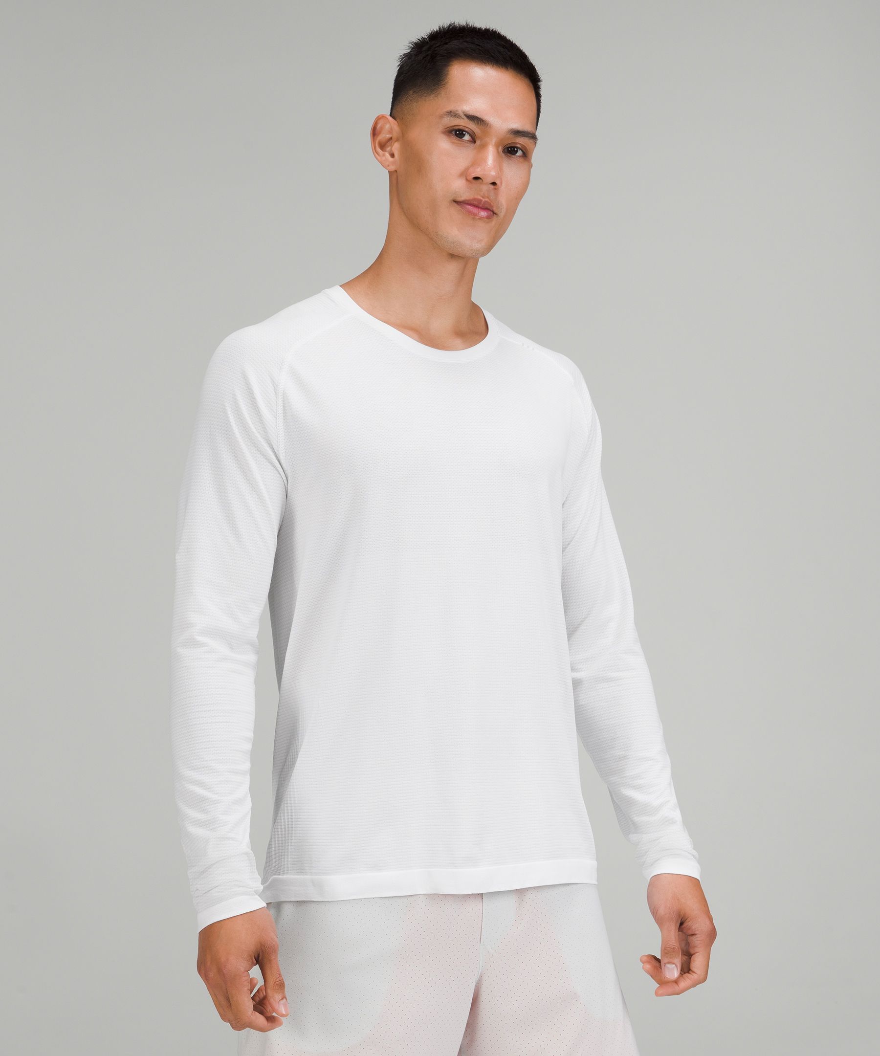 Lululemon Metal Vent Tech Long Sleeve Shirt 2.0 In White