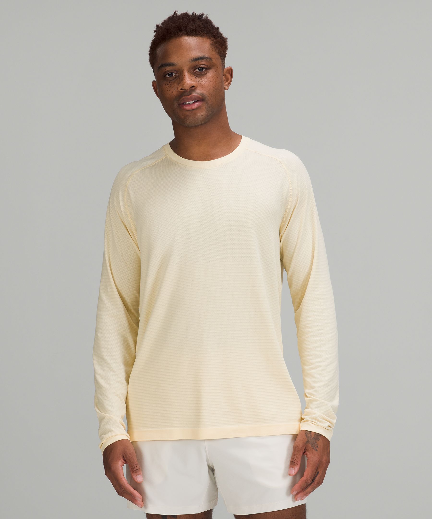 Lululemon Metal Vent Tech Long Sleeve Shirt 2.0 In Neutrals