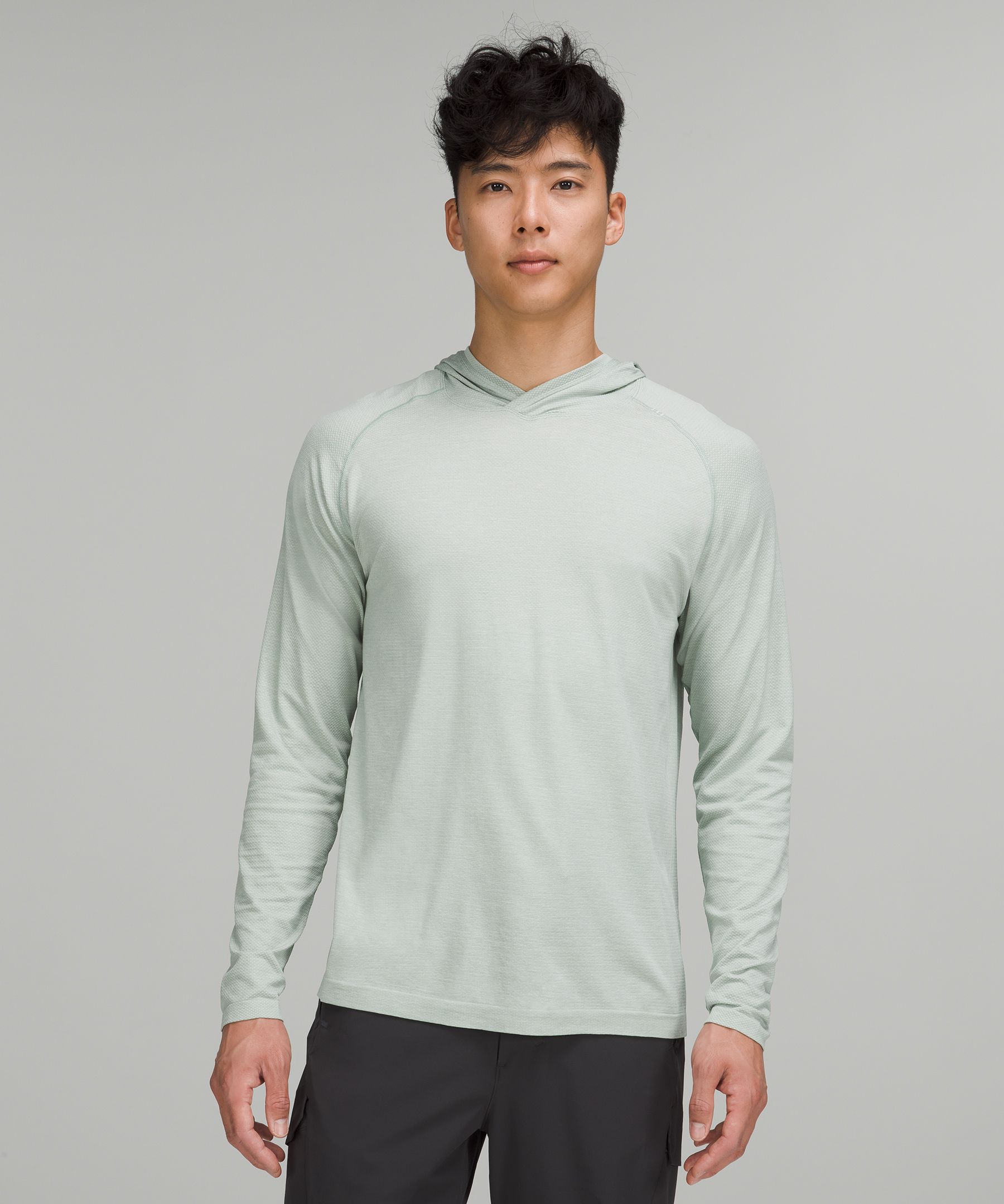 Grey Metal Vent Tech jersey sweatshirt, Lululemon