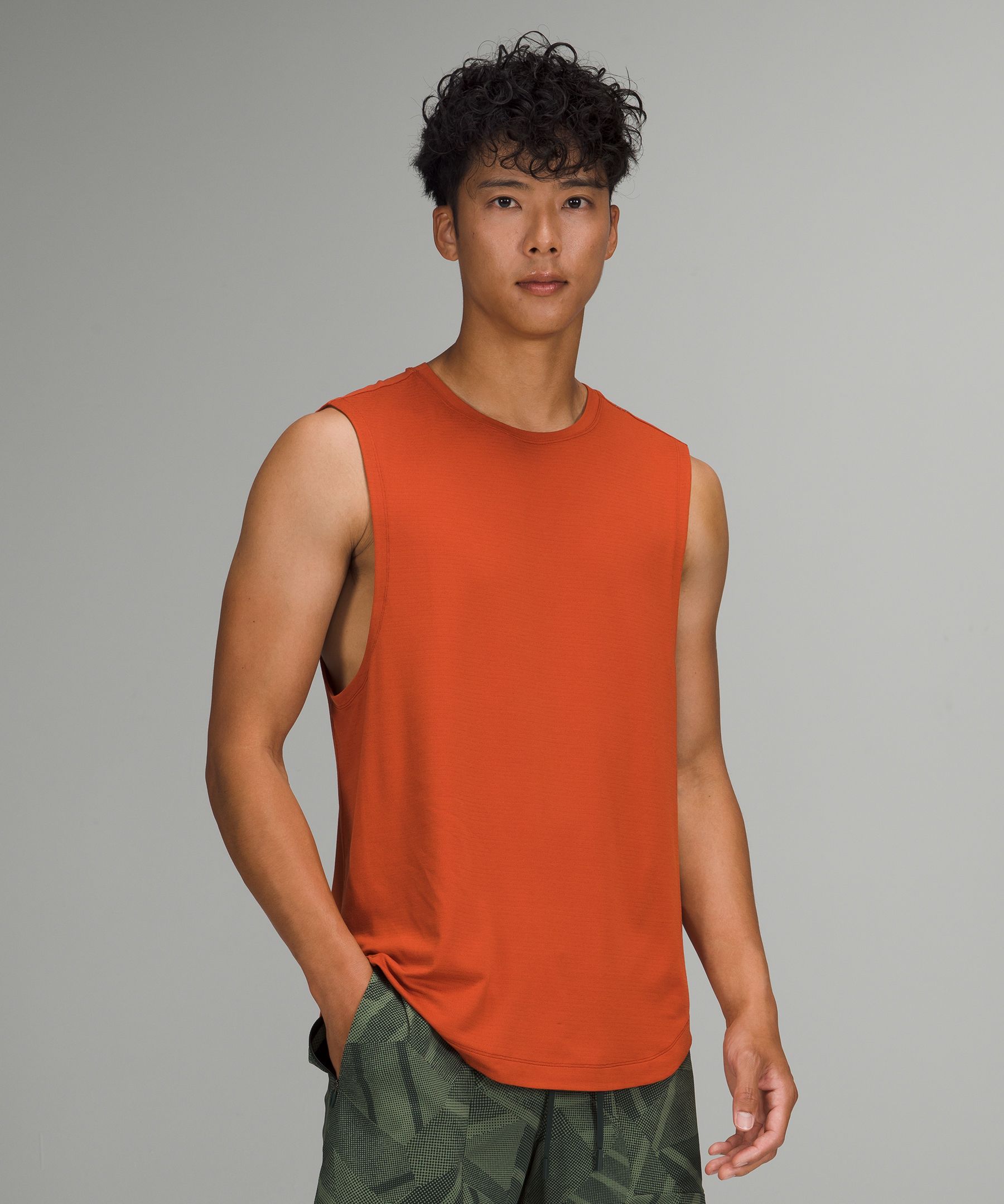 LULULEMON License to Train Recycled-Mesh Tank Top for Men