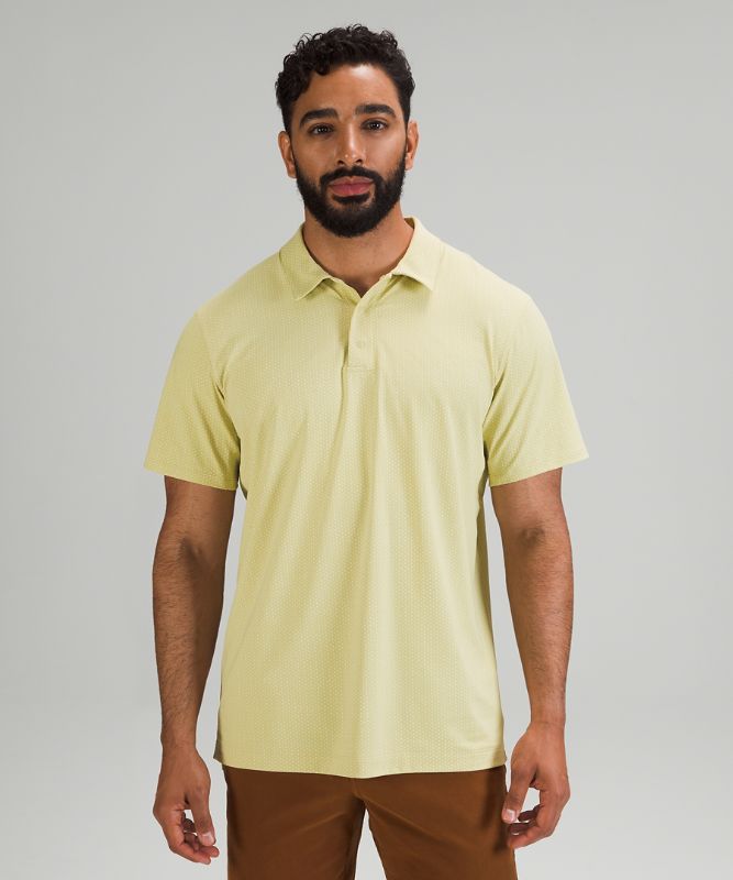 Snap Front Performance Short Sleeve Polo