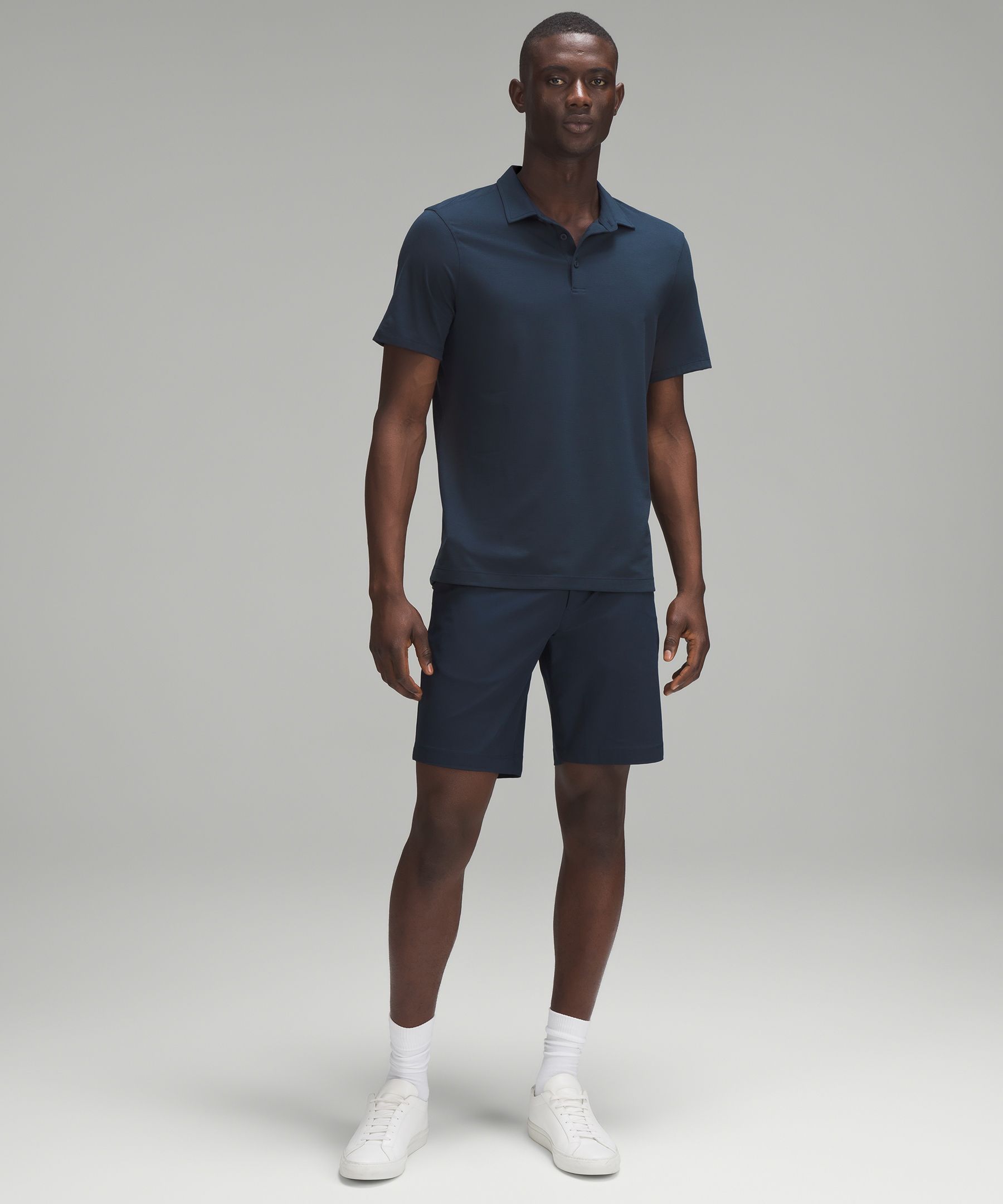 lululemon University of Michigan Navy Evolution Polo