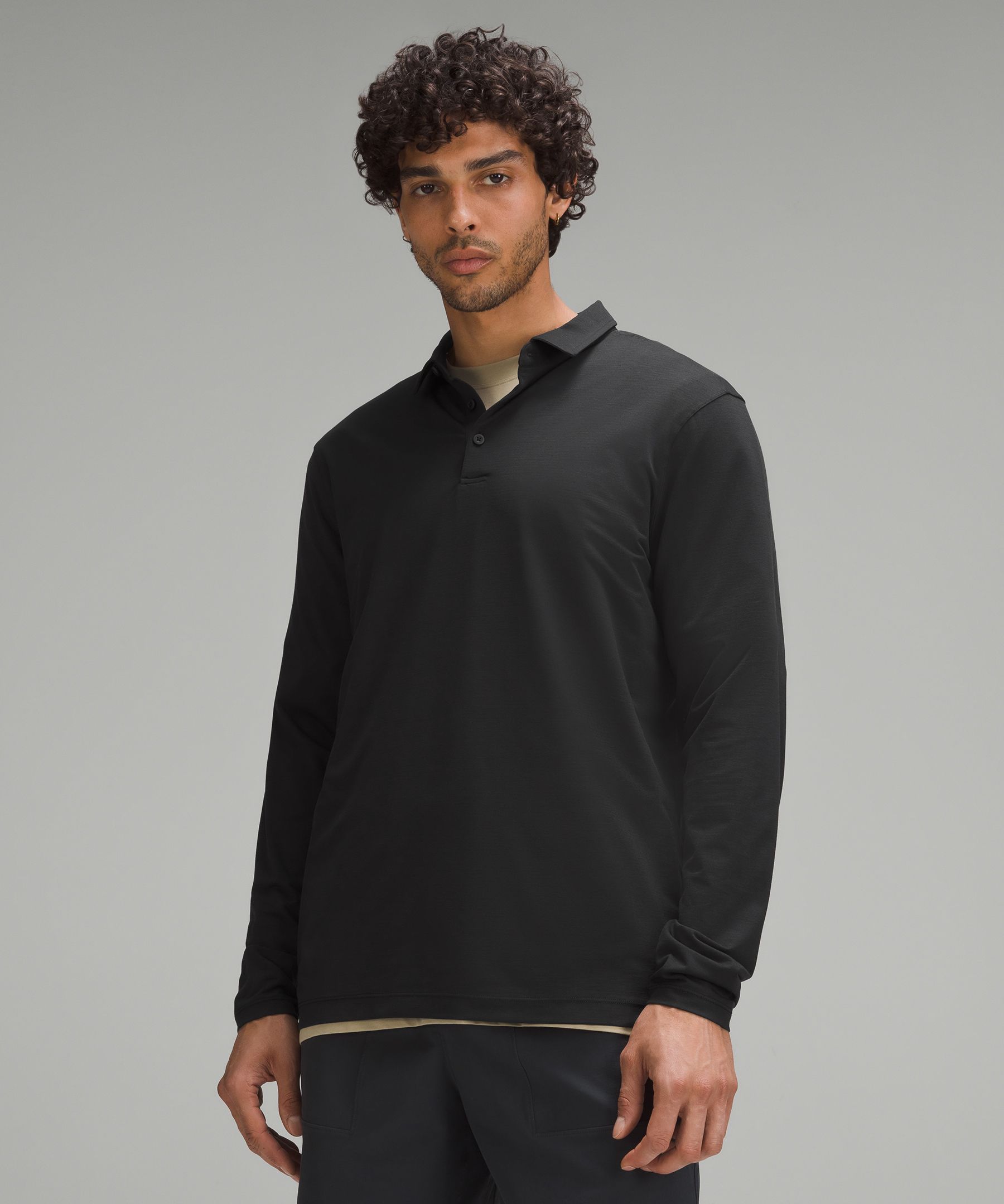 Evolution Long Sleeve Polo Shirt