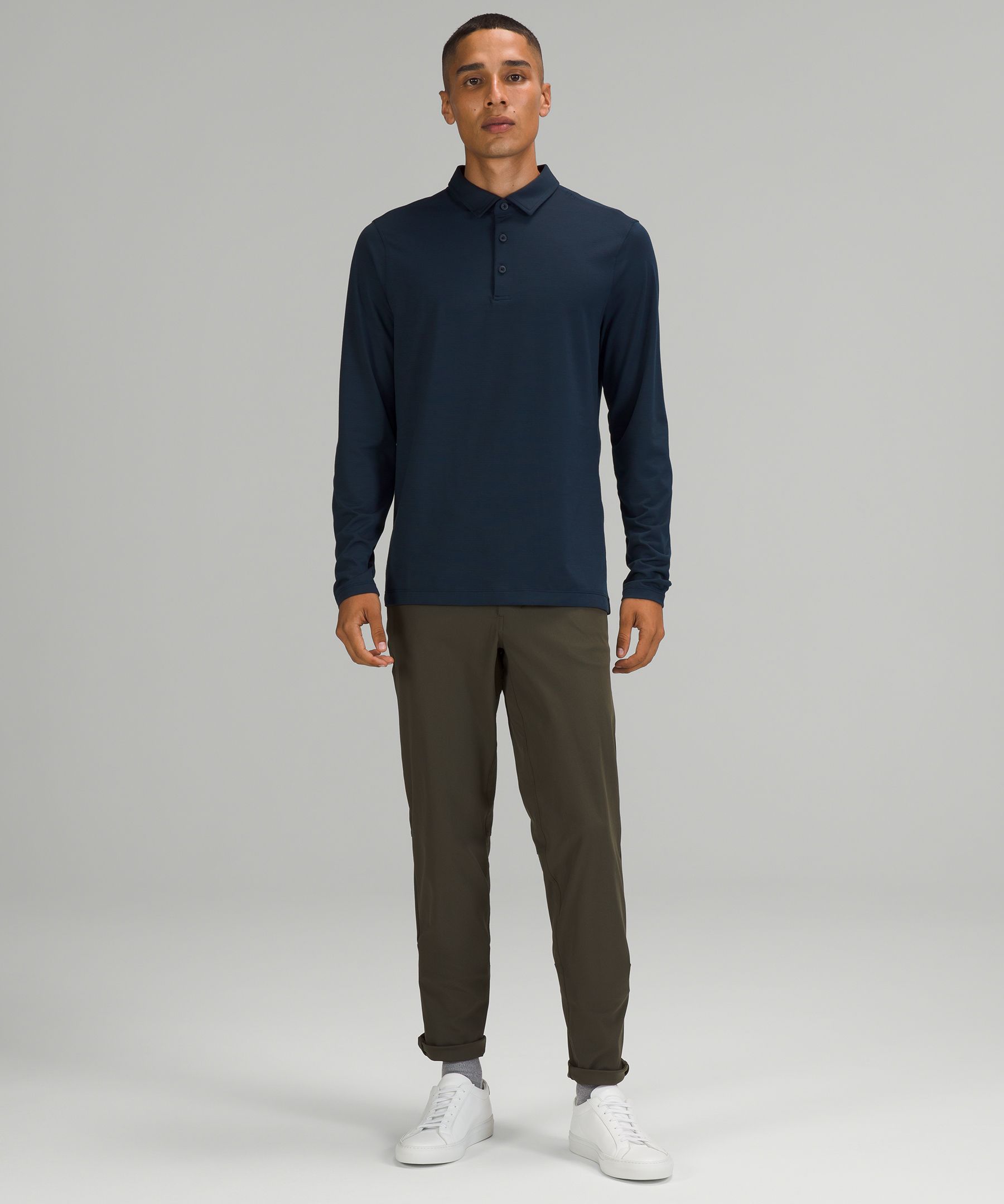 Evolution Long-Sleeve Polo Shirt *Pique Fabric | Lululemon DE