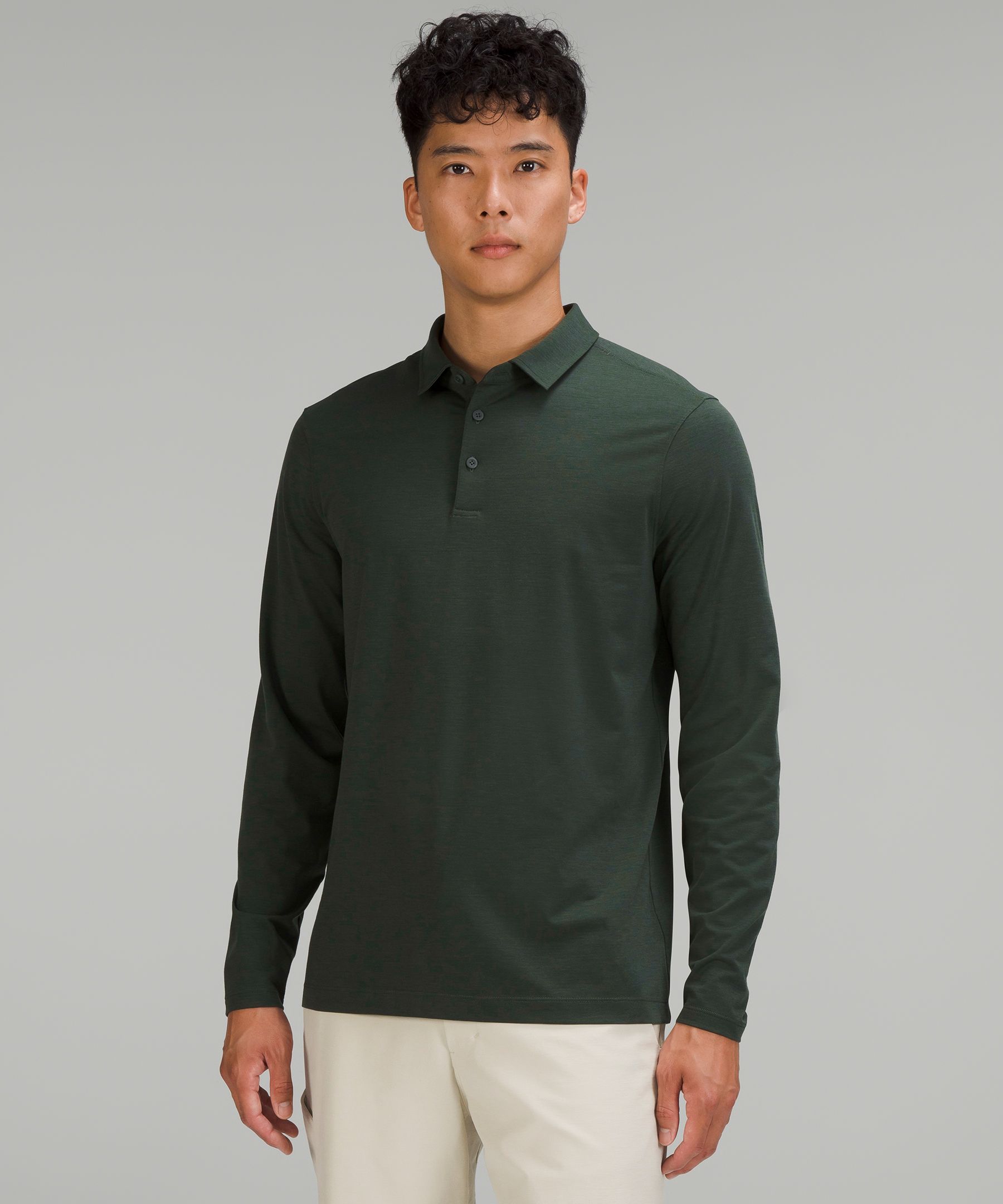 Lululemon Evolution Long Sleeve Polo Shirt