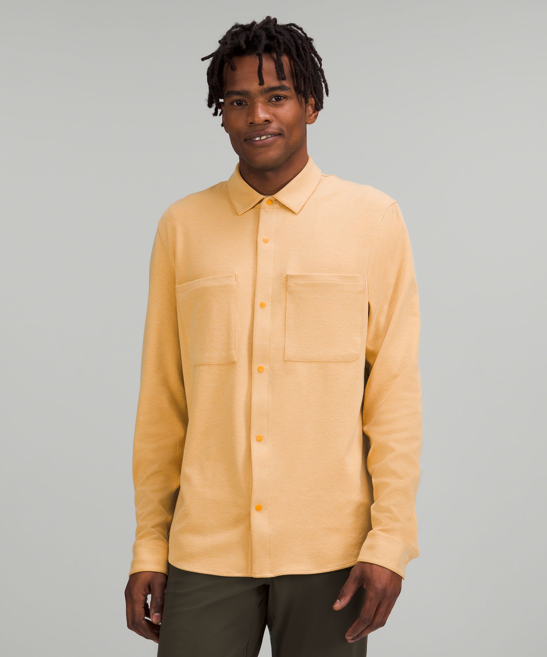 Soft Knit Overshirt | Button Down Shirts | Lululemon HK