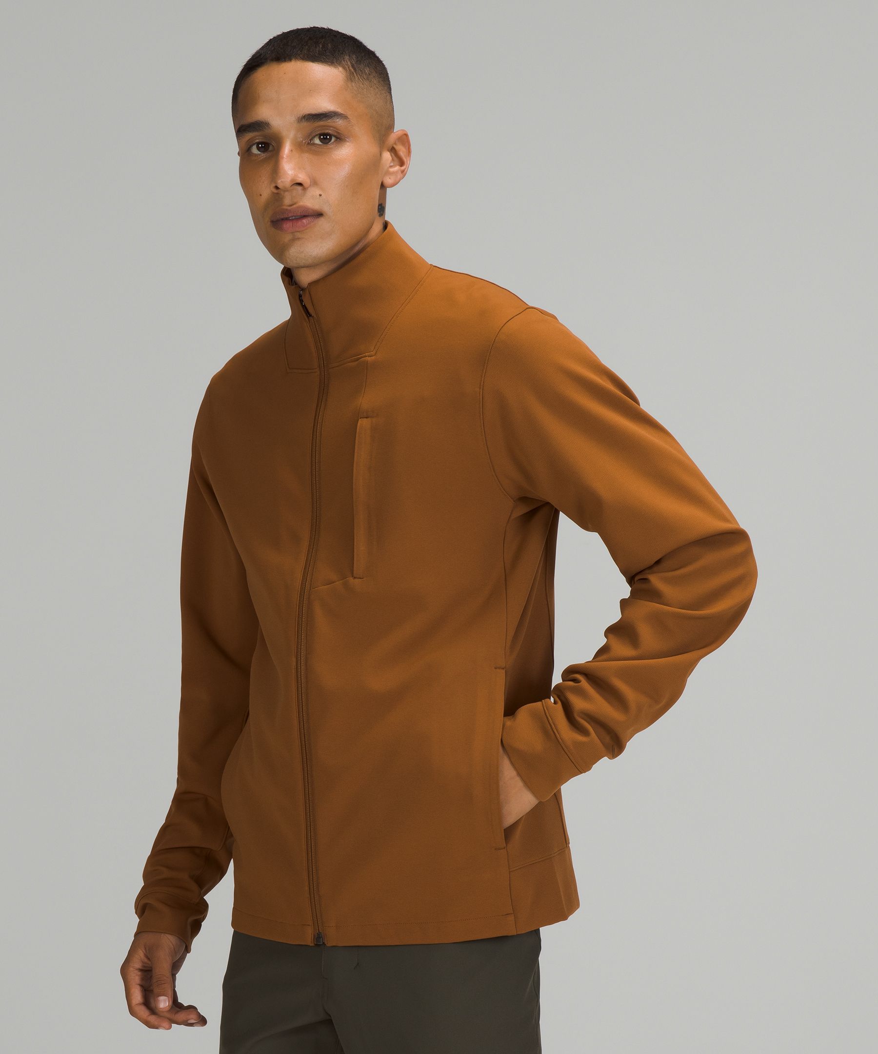 Lululemon Sojourn Jacket In Copper Brown