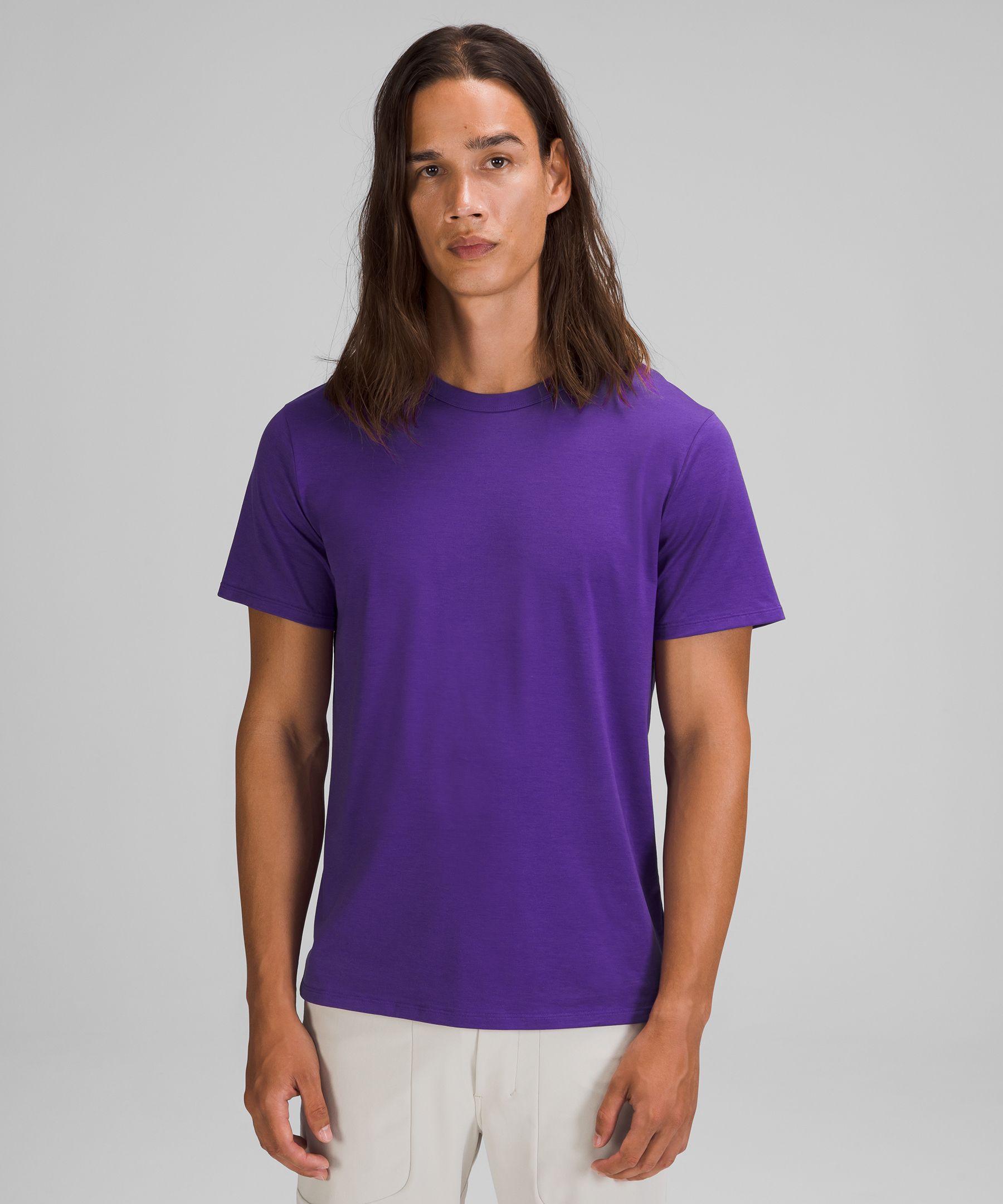Lululemon The Fundamental T-shirt In Petrol Purple
