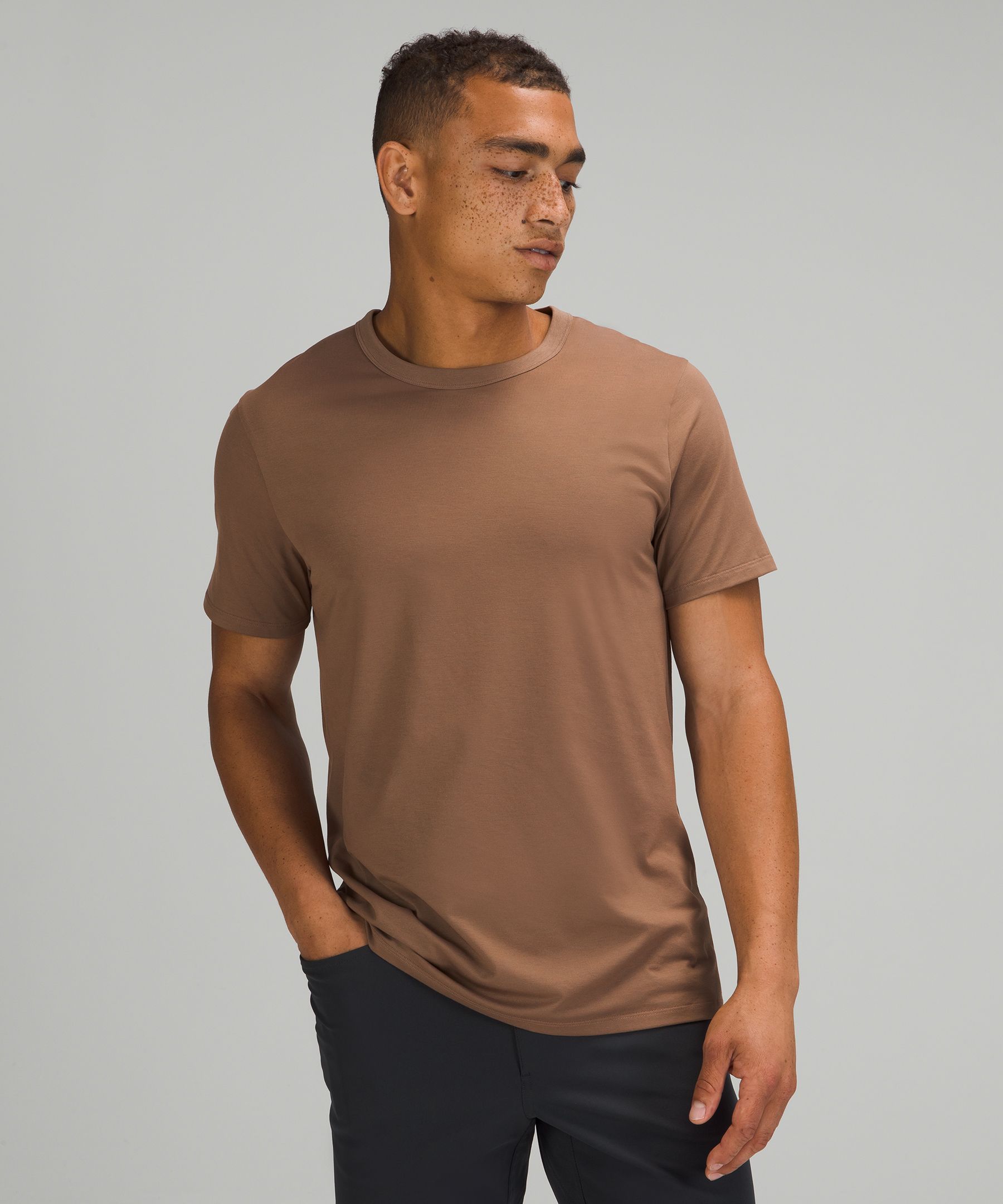 Lululemon The Fundamental T-shirt In Cacao