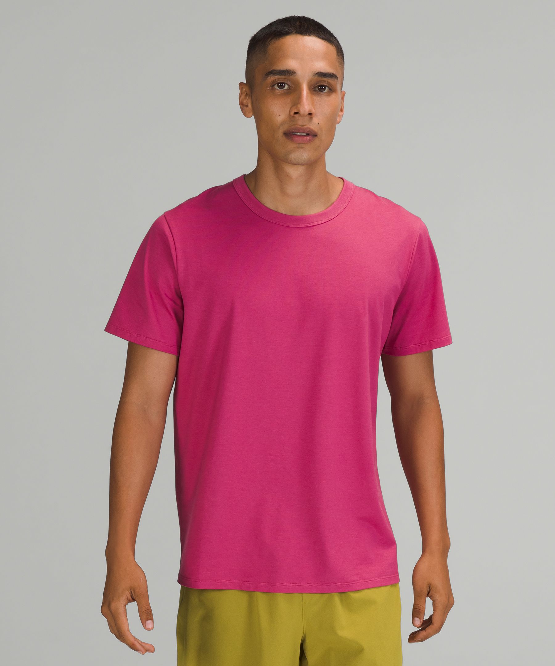 Lululemon The Fundamental T-shirt In Pink Lychee