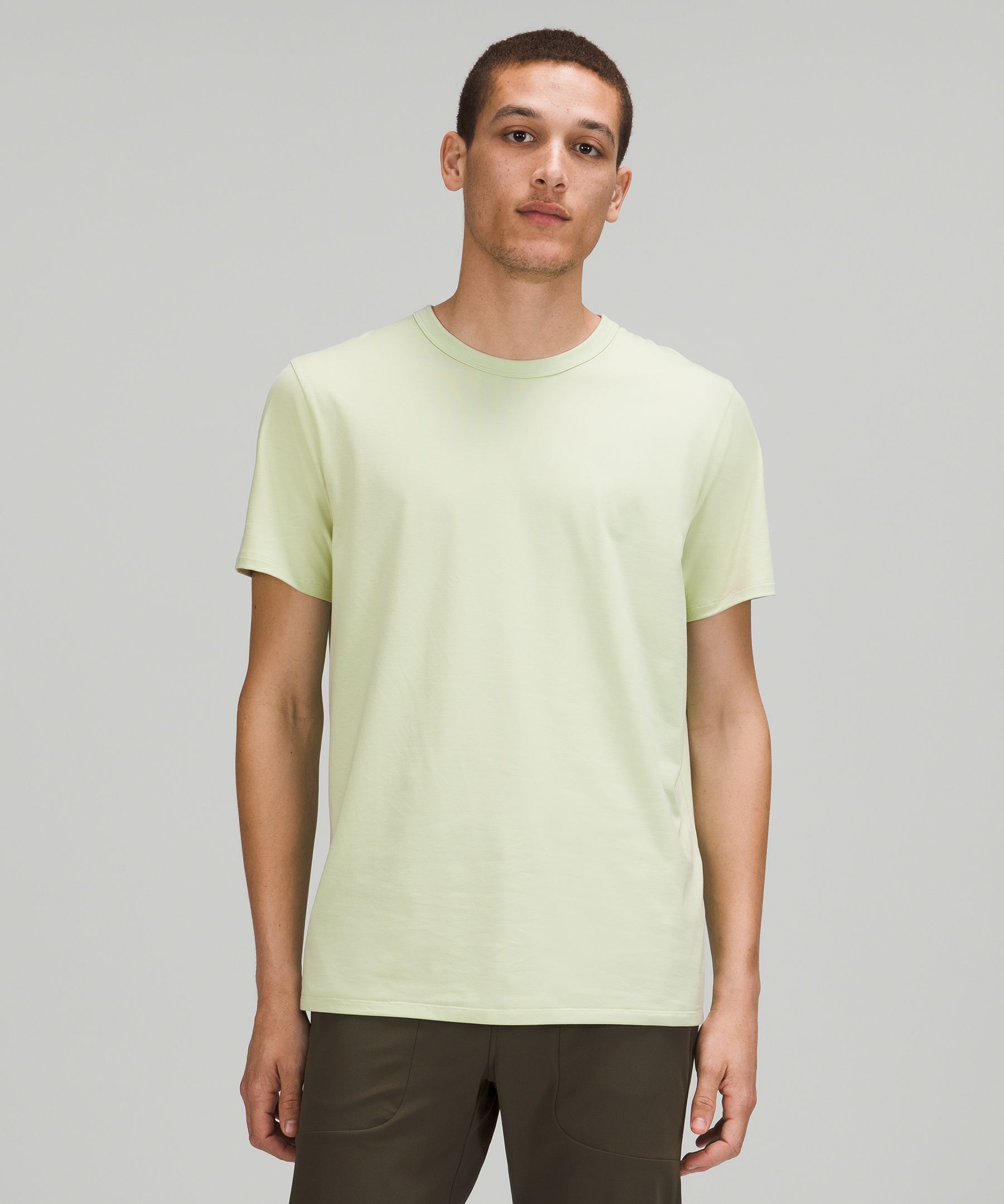 Lululemon The Fundamental Tshirt In Green ModeSens