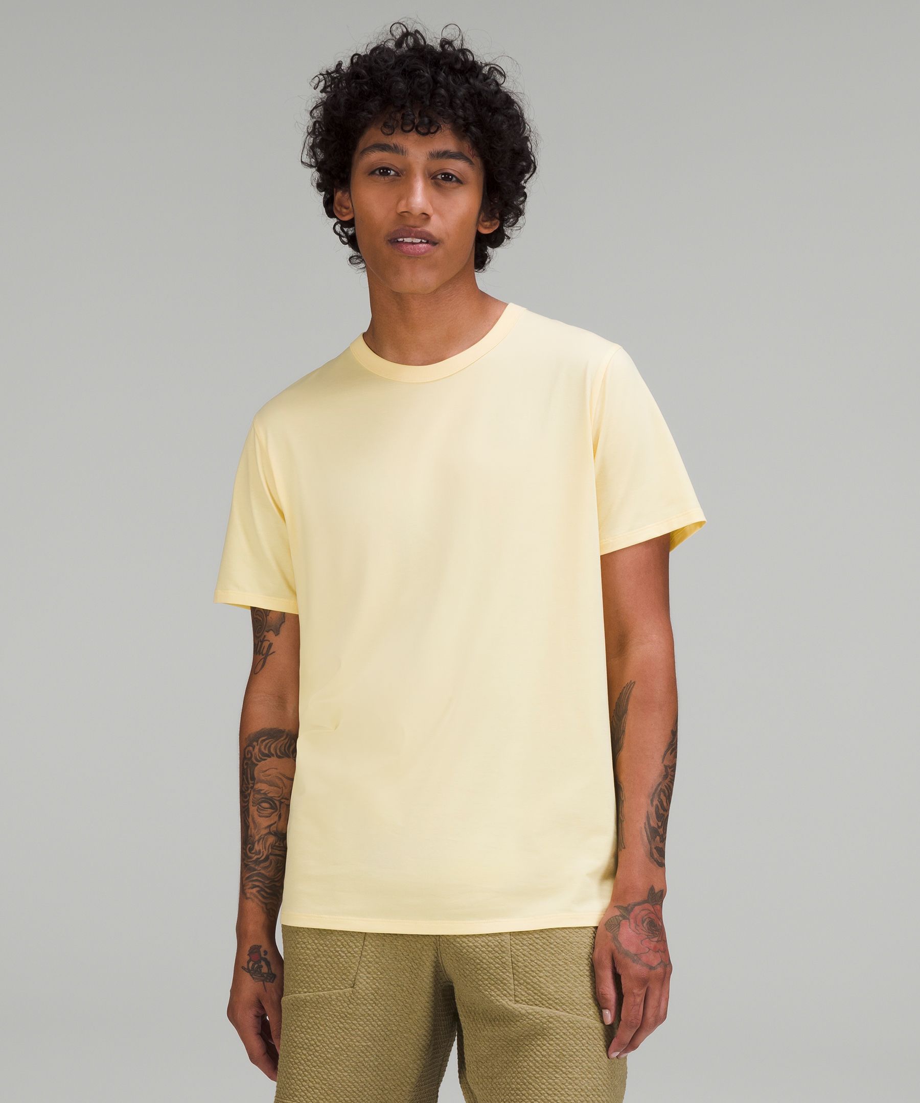 Lululemon The Fundamental T-shirt In Caprese Yellow