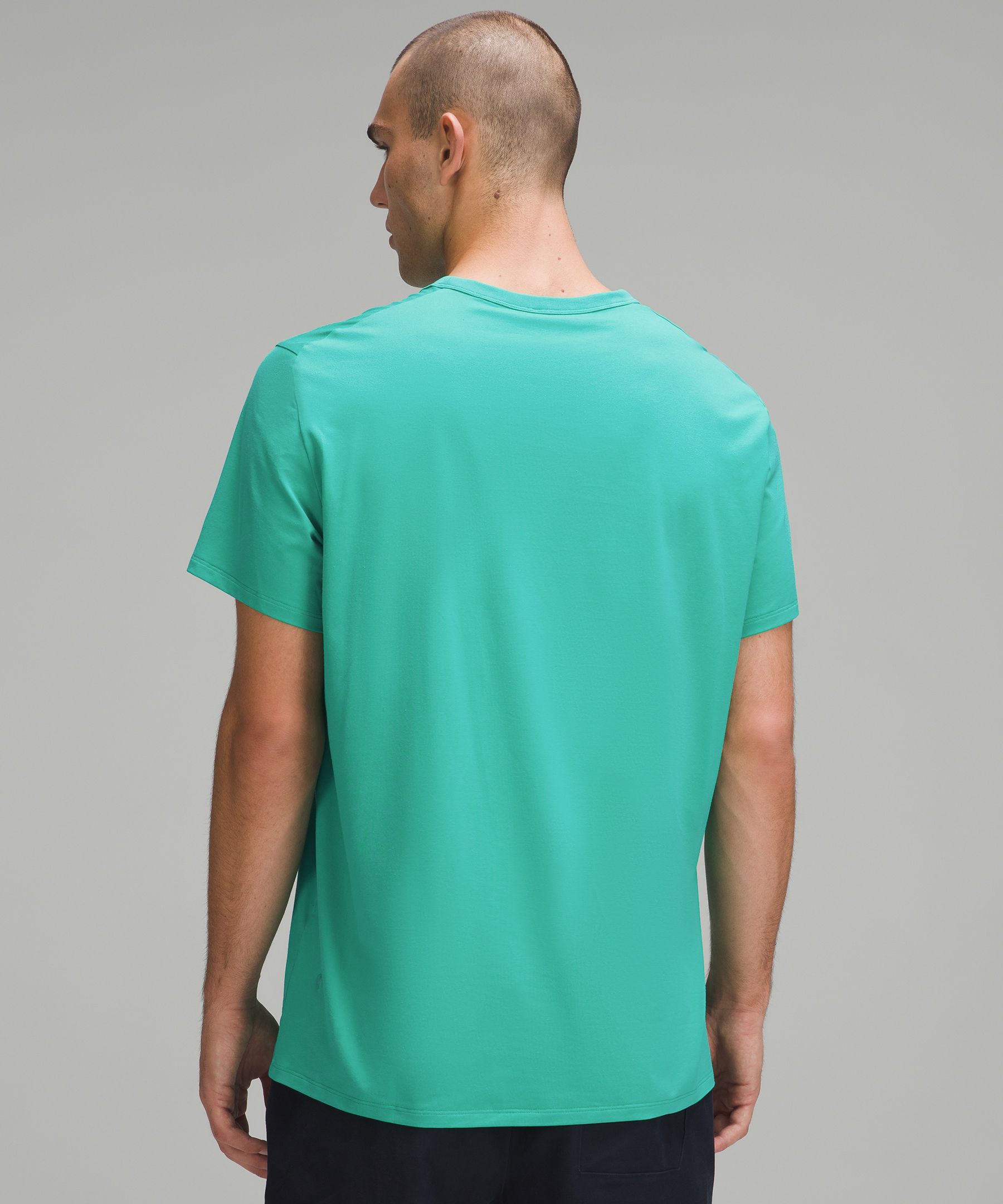 Lululemon Mens Emerald Bright Kelly Green T-shirt Technical Shirt Top 125