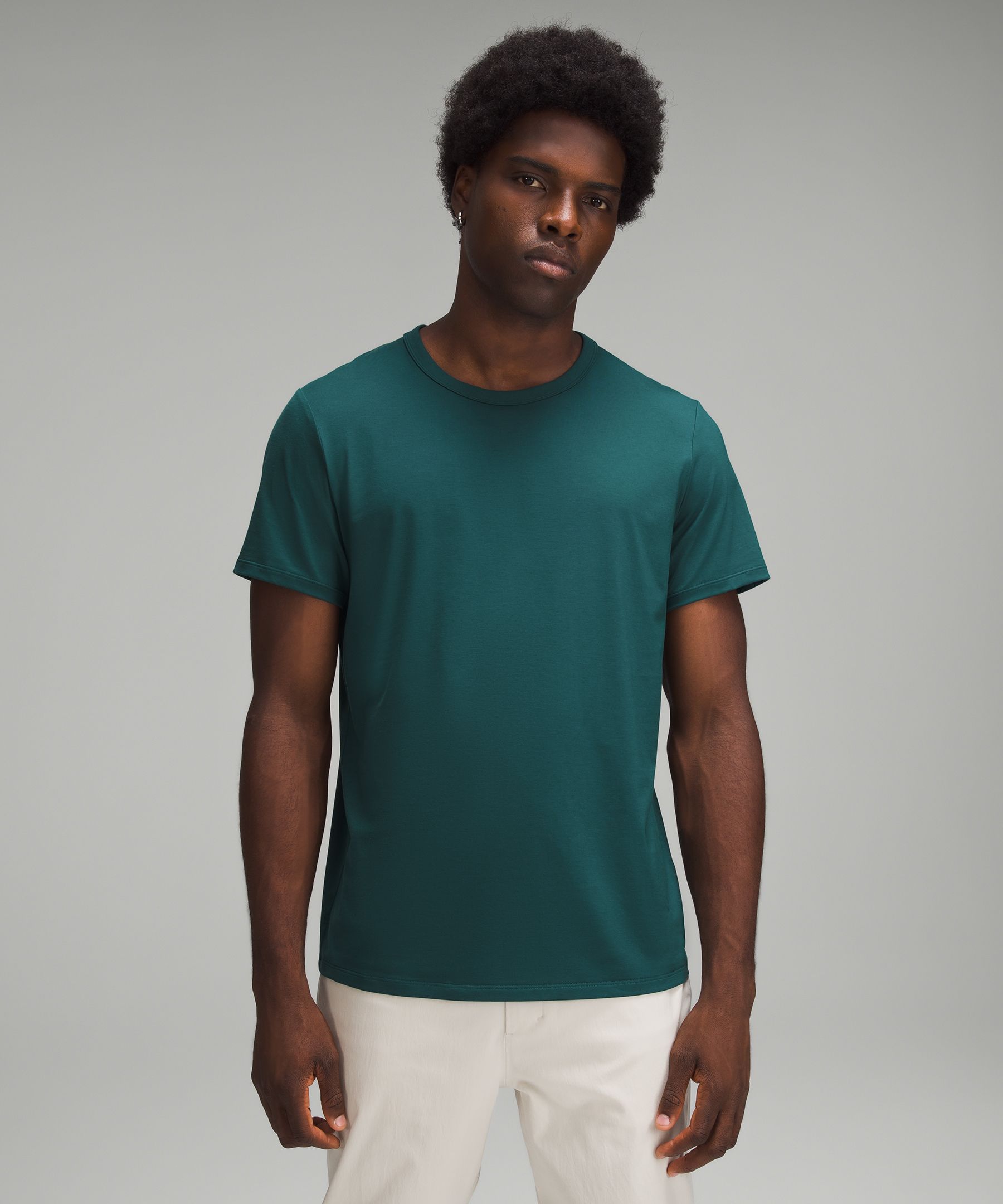 Green white mens outlet t shirt