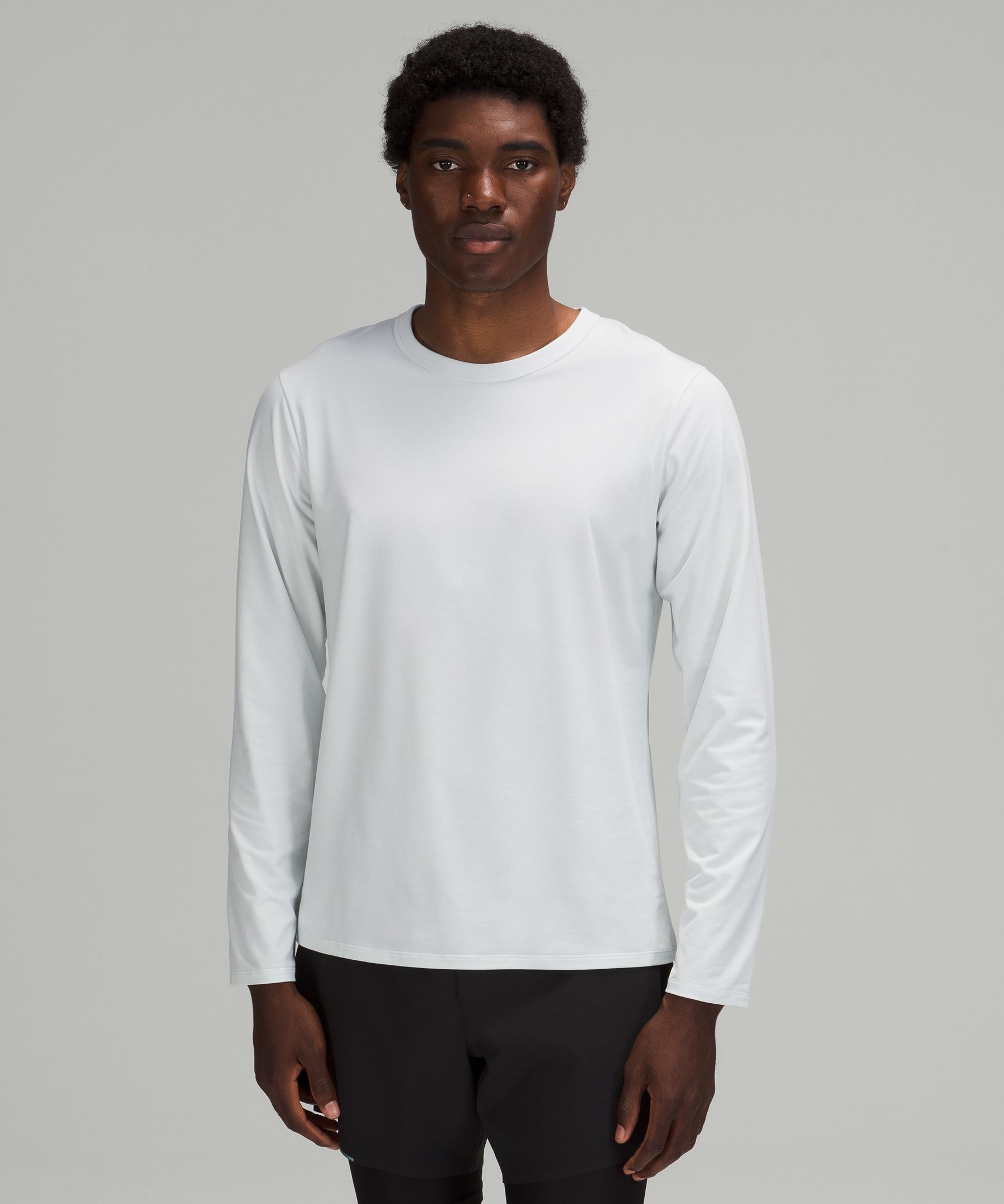 Lululemon The Fundamental Long Sleeve Shirt In Ocean Air