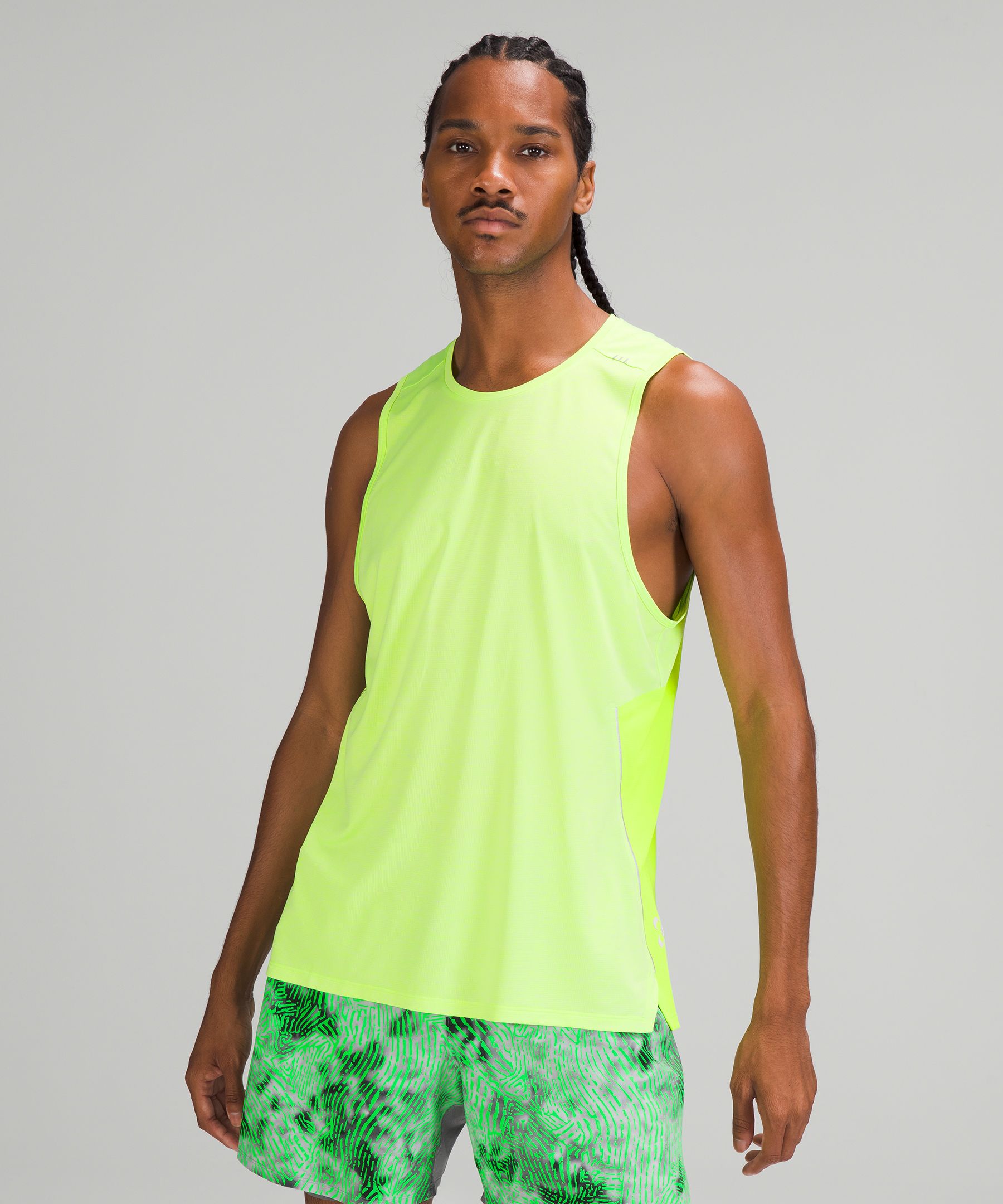 Lululemon Seawheeze Fast And Free Tank Top In Heathered Absintheabsinthe |  ModeSens