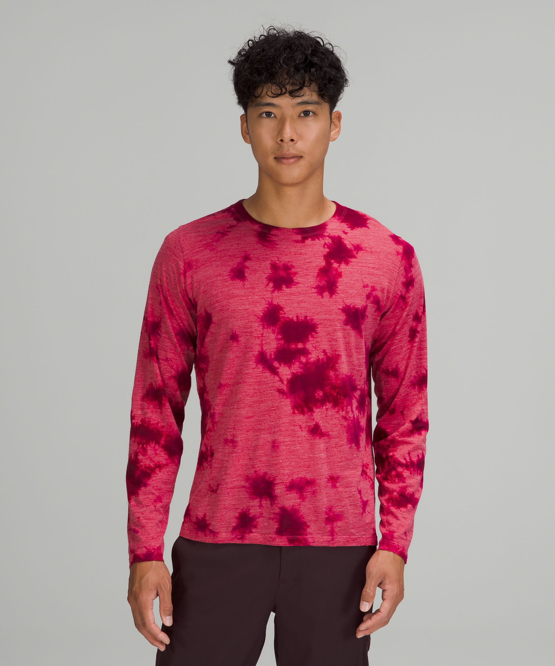 lululemon lab Wool-Blend Tie Dye Long Sleeve Shirt